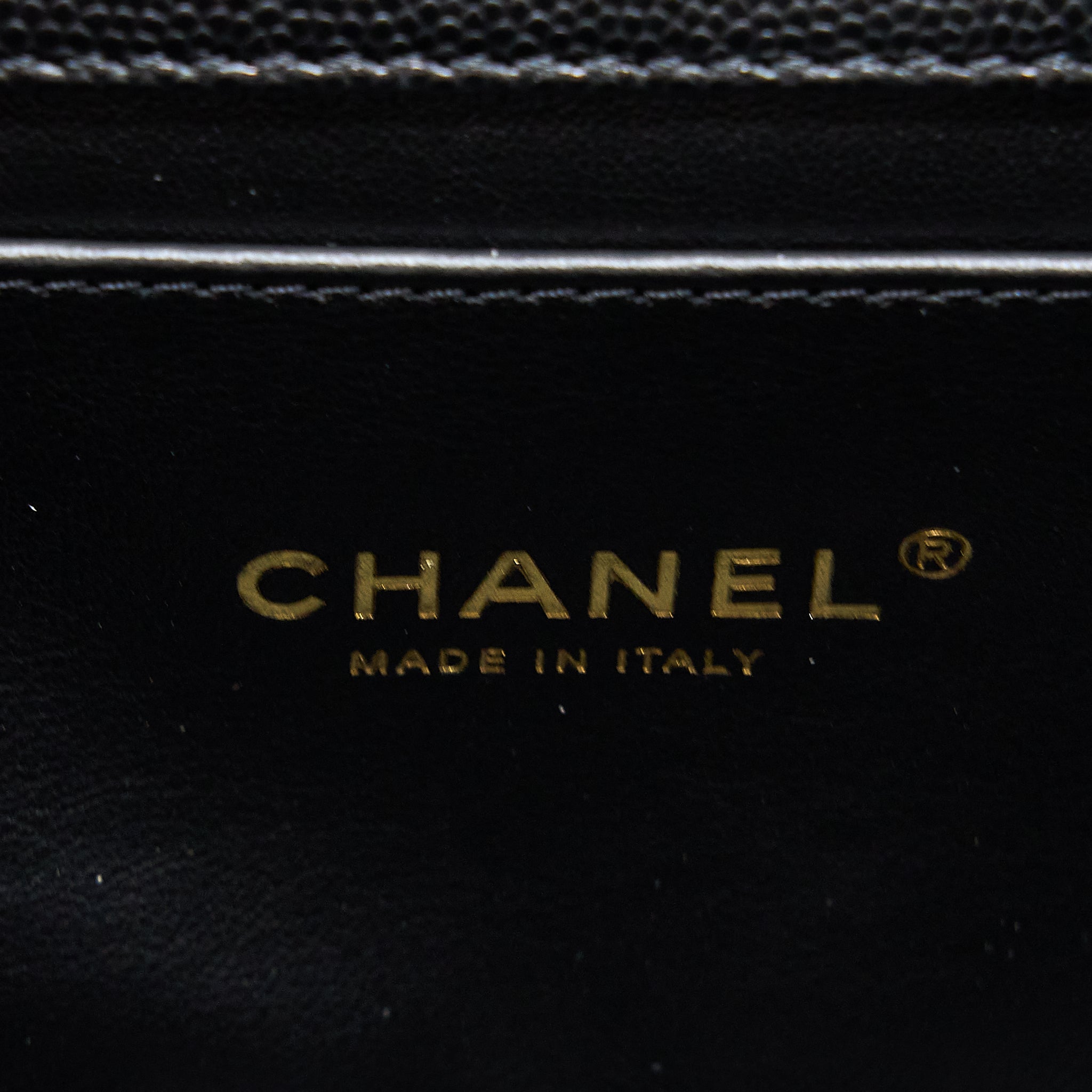 CHANEL 22K COCO FIRST FLAP BAG GRAINED CALFSKIN BLACK GHW(MICROCHIP)