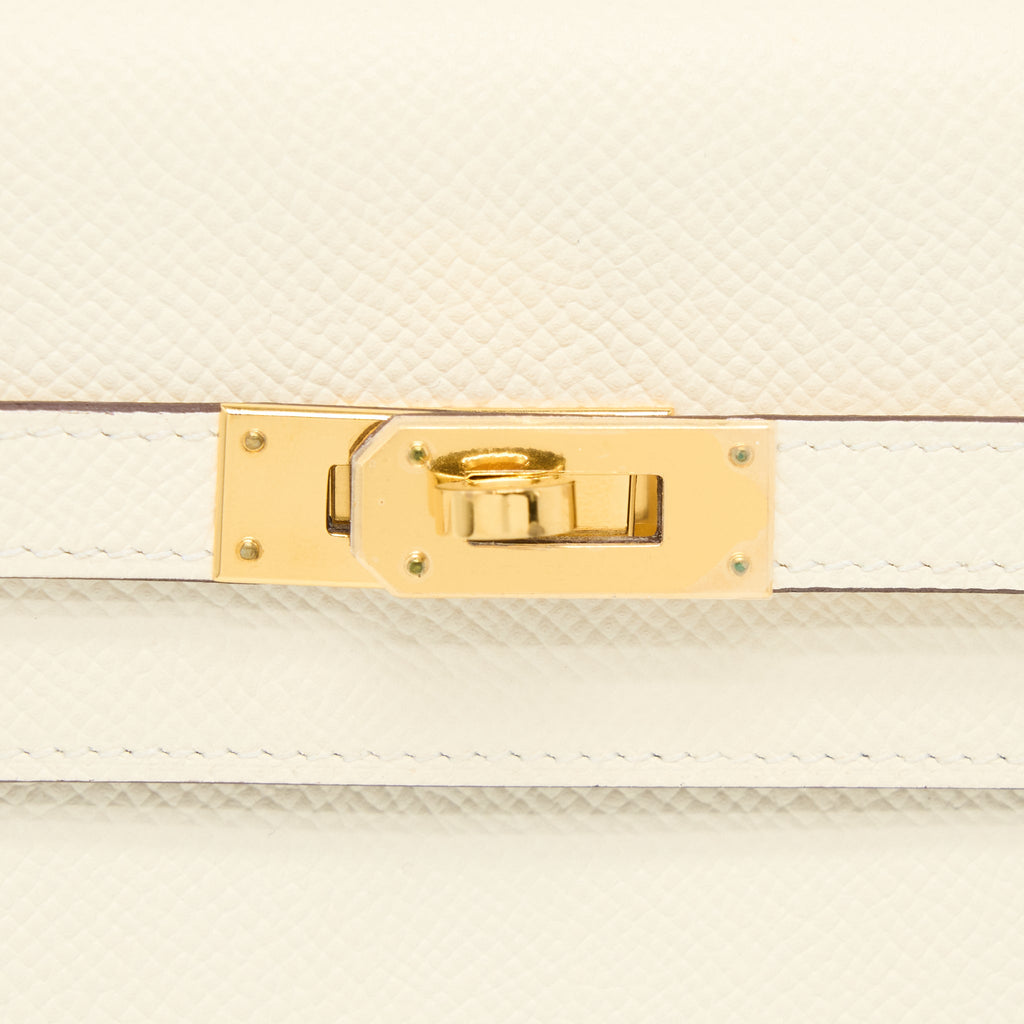 HERMES CLASSIC KELLY TO GO EPSOM NATA/SESAME GHW
