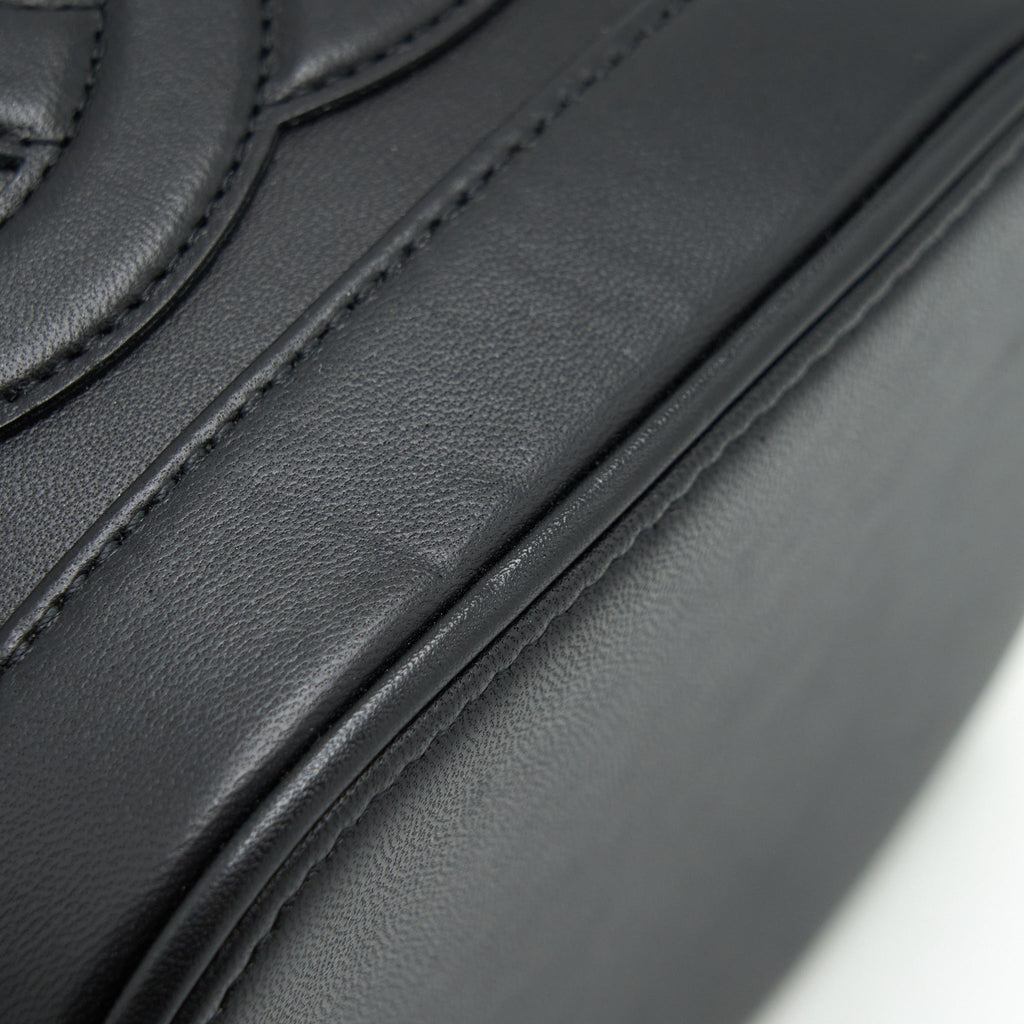 CHANEL VANITY CASE LAMBSKIN BLACK LGHW