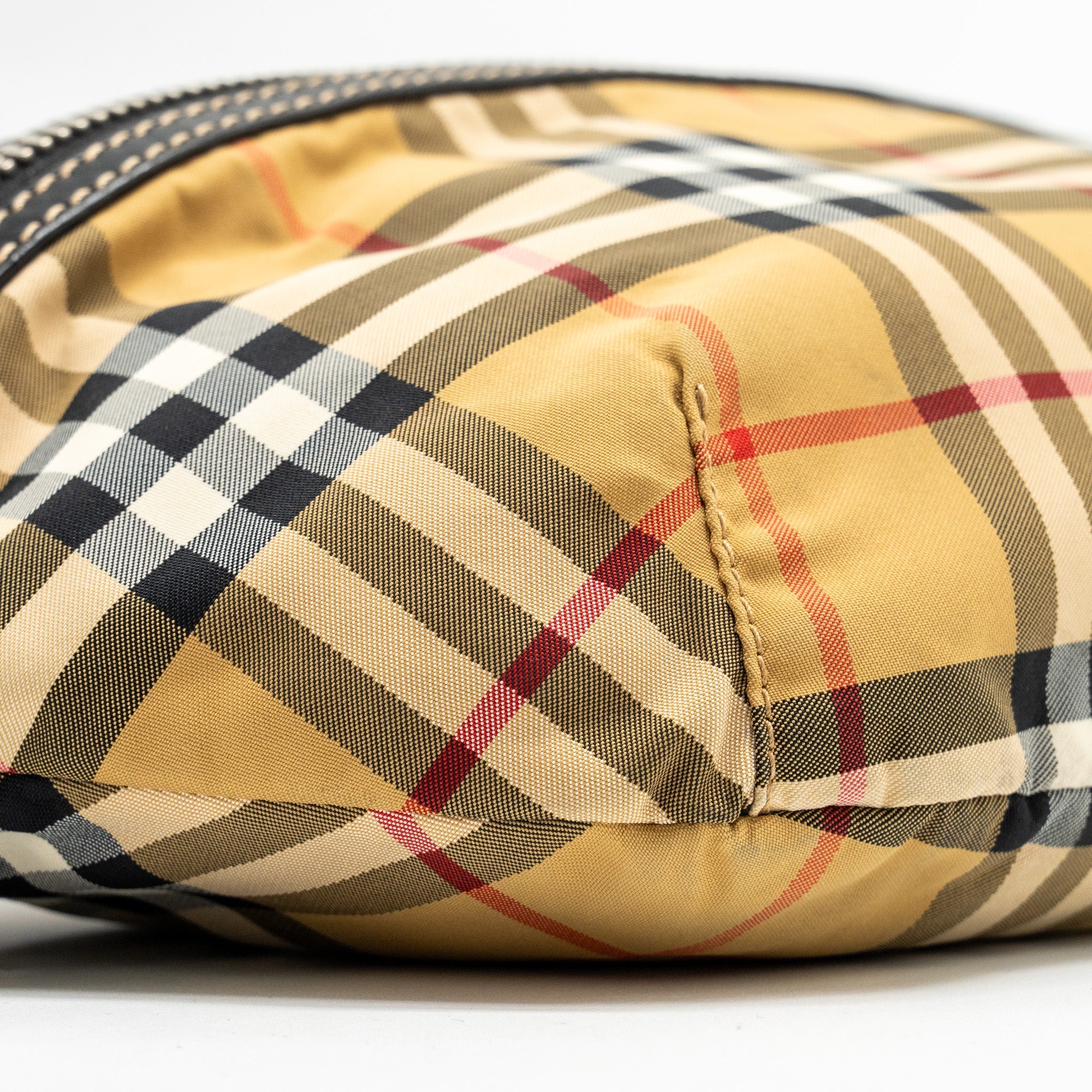 BURBERRY BELT BAG CHECK NYLON MULTICOLOUR SHW