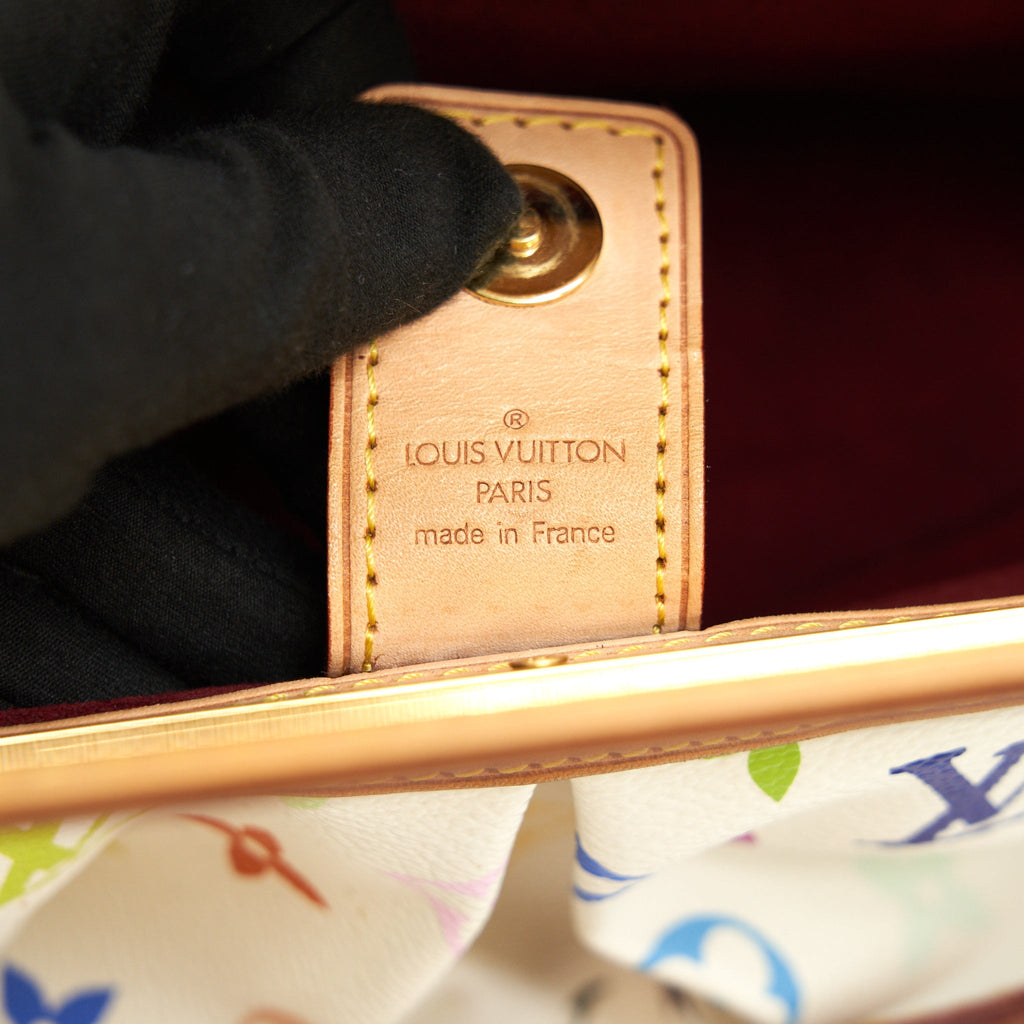LOUIS VUITTON JUDY PM MULTICOLOR MONOGRAM CANVAS BAG
