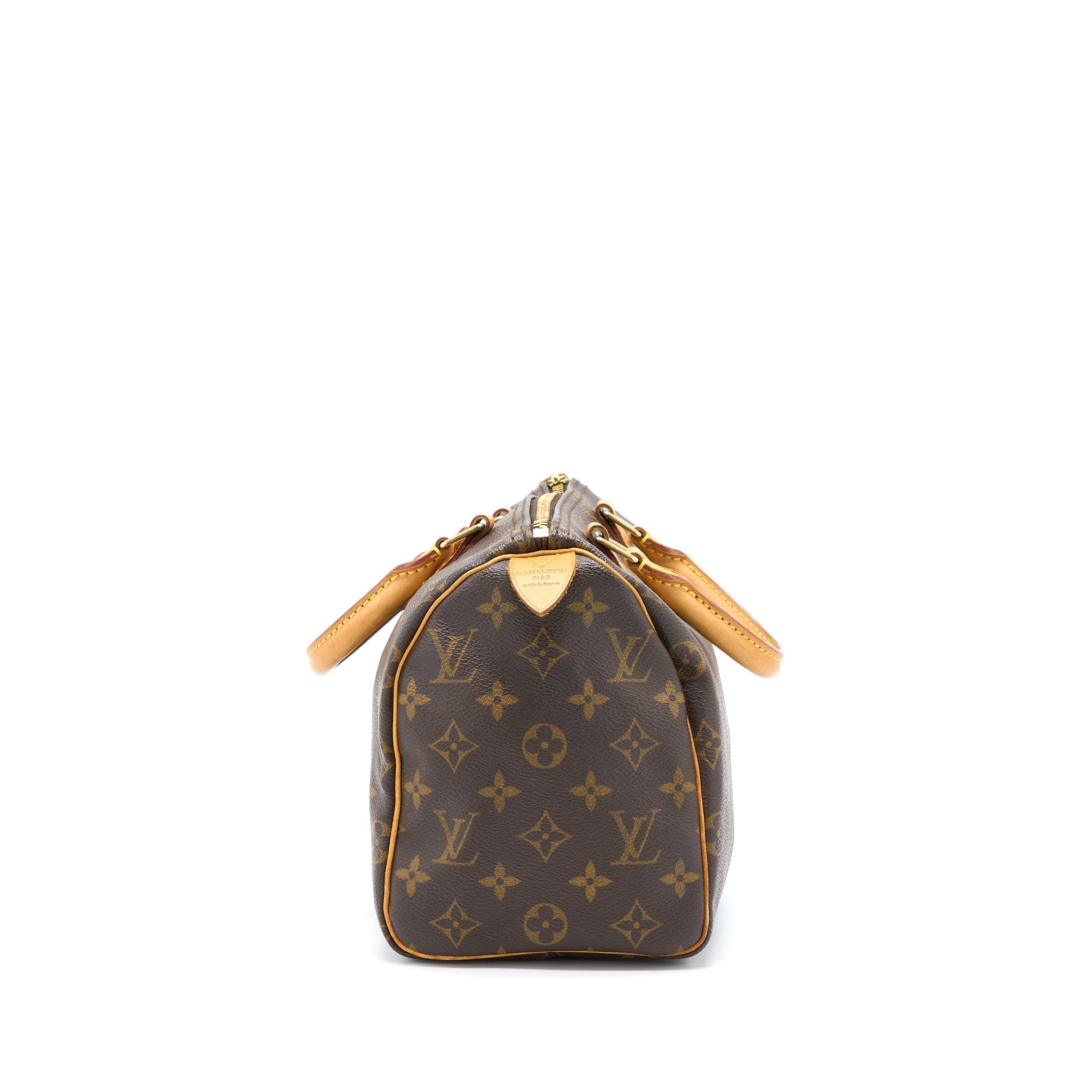 LOUIS VUITTON VINTAGE SPEEDY 25 MONOGRAM CANVAS GHW