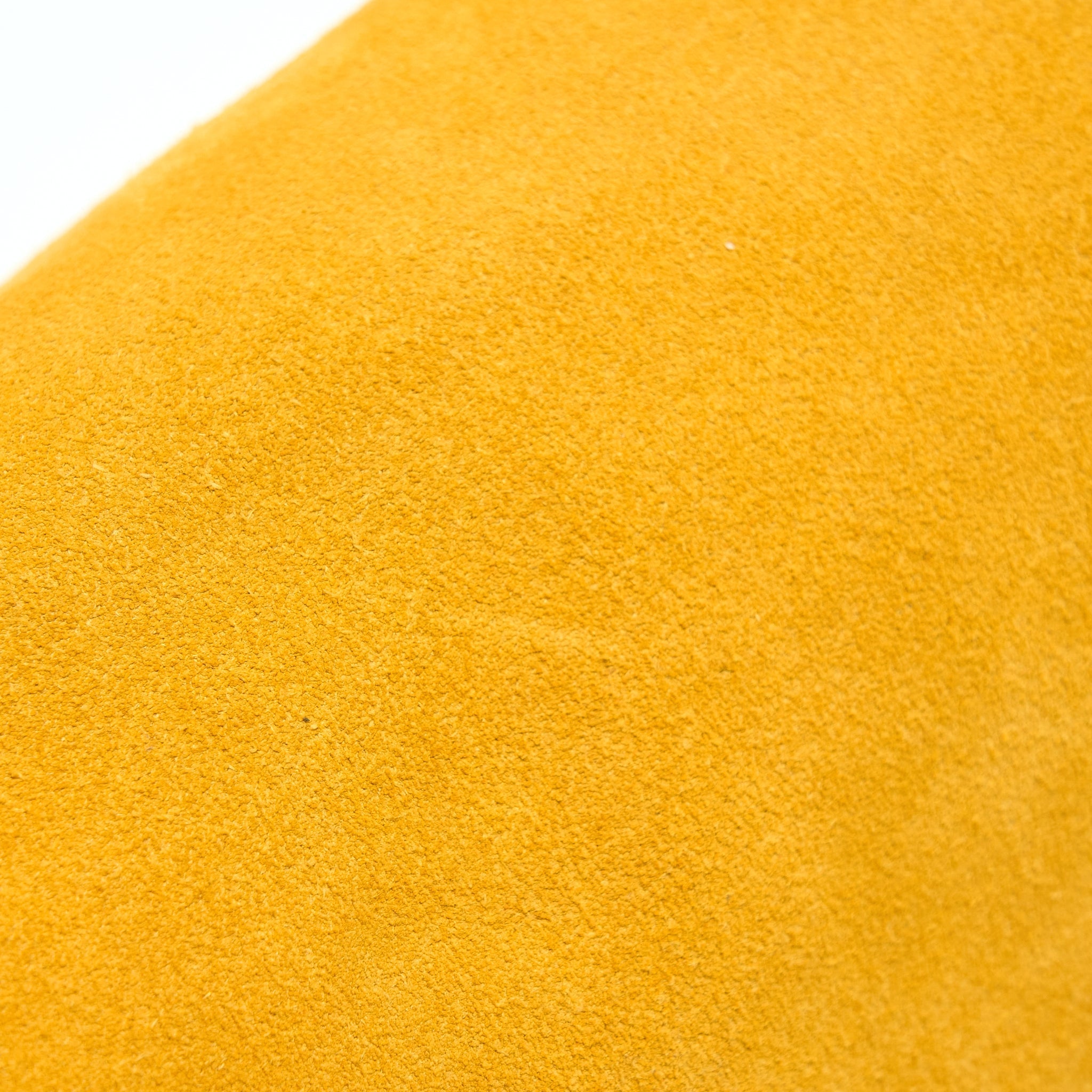 CELINE FLAP SHOULDER BAG SUEDE MUSTARD YELLOW SHW