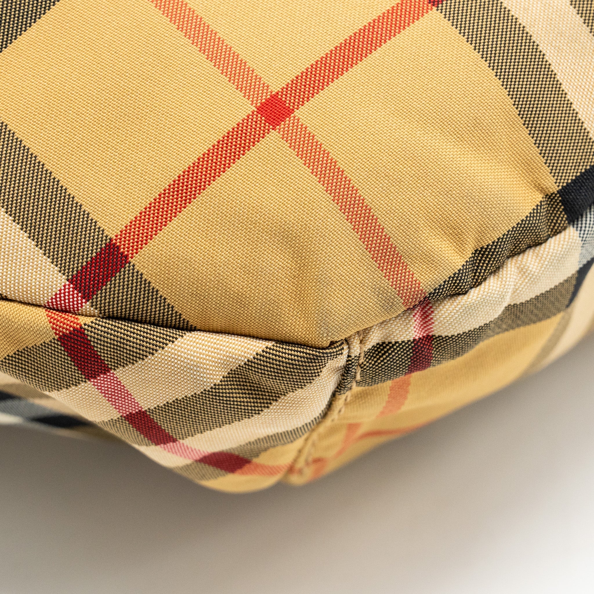 BURBERRY BELT BAG CHECK NYLON MULTICOLOUR SHW