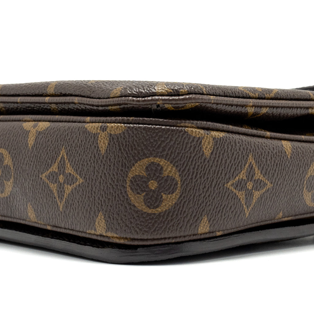 LOUIS VUITTON POCHETTE METIS MONOGRAM CANVAS GHW