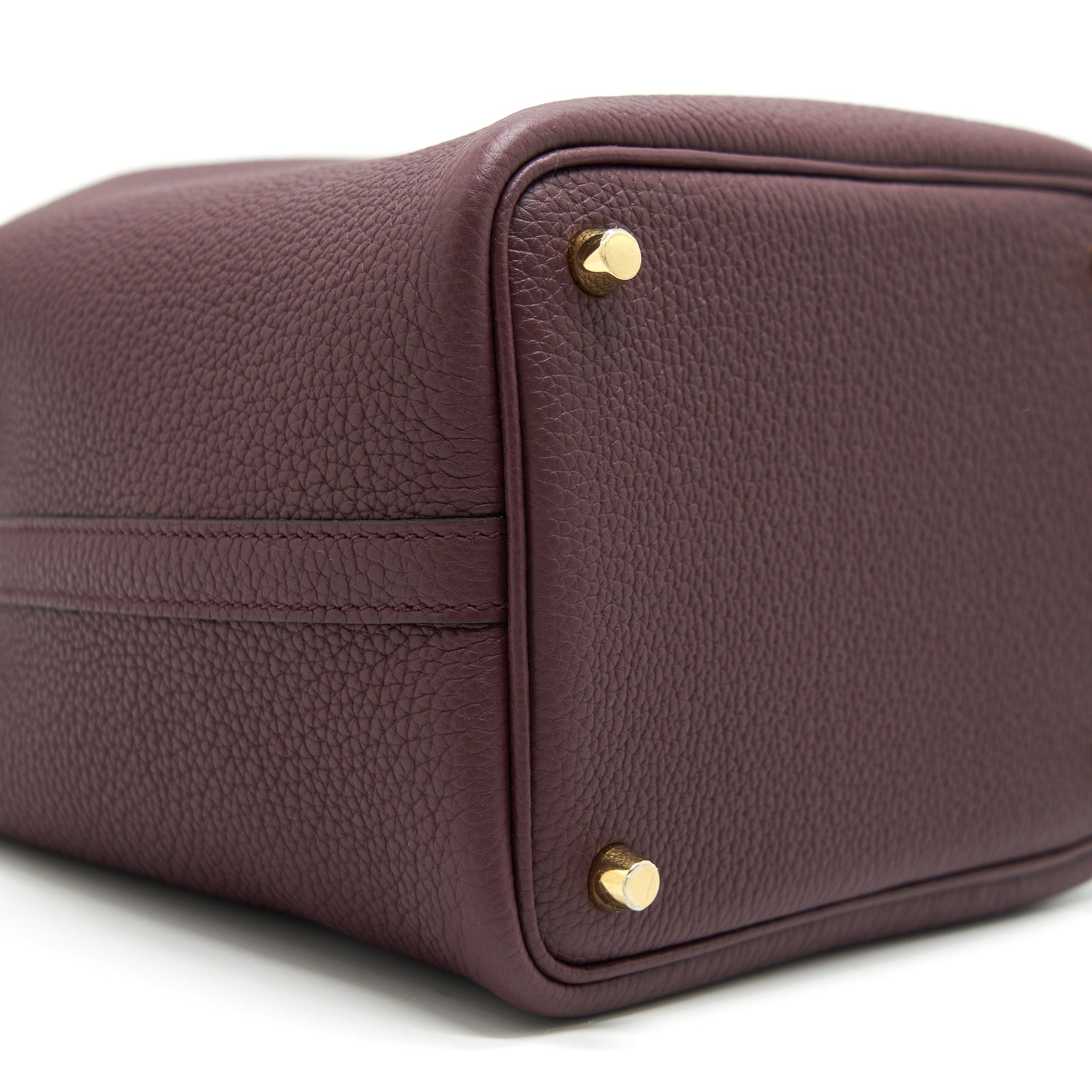 HERMES PICOTIN 18 LOCK BAG 57 BORDEAUX GHW