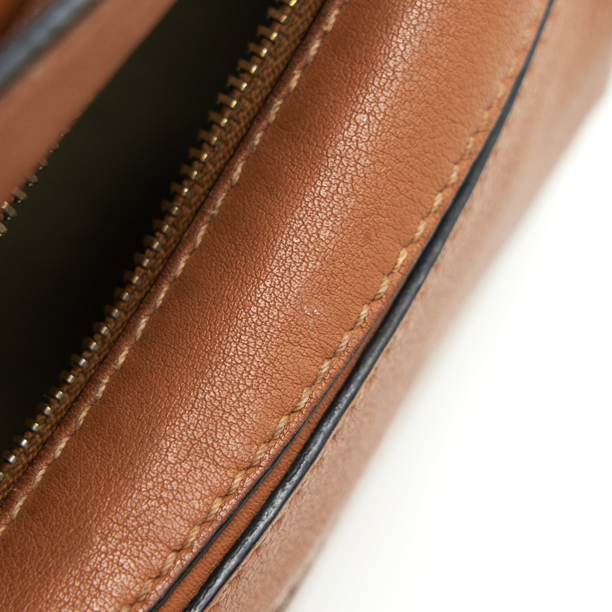 LOEWE MINI PUZZLE BAG IN TAN