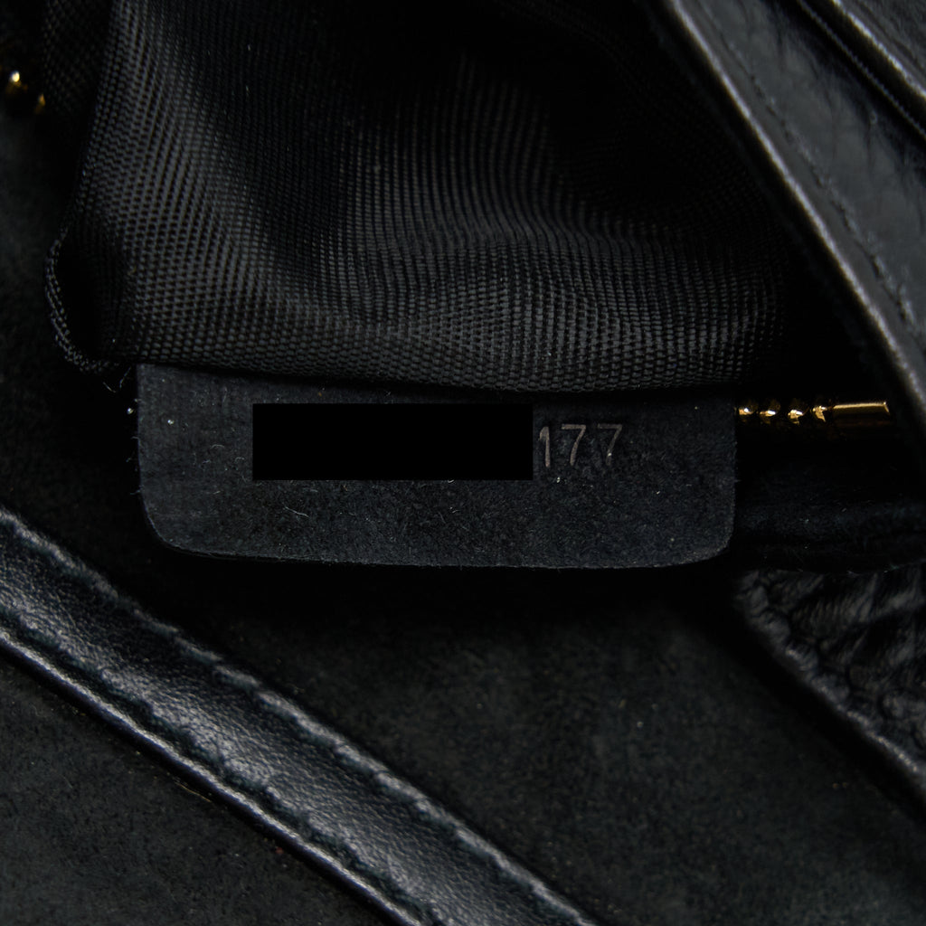 DIOR DIORAMA WALLET ON CHAIN GRAINED CALFSKIN BLACK LGHW