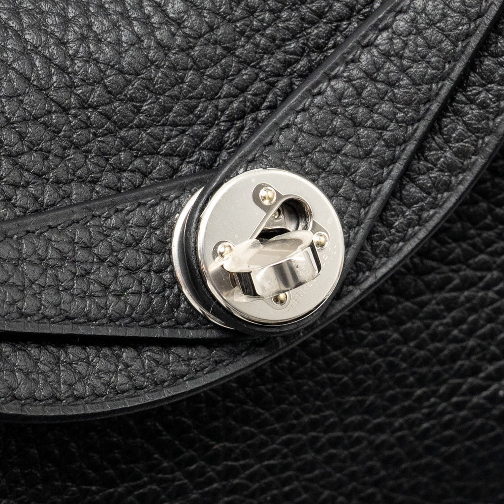 HERMES MINI LINDY II CLEMENCE BLACK SHW