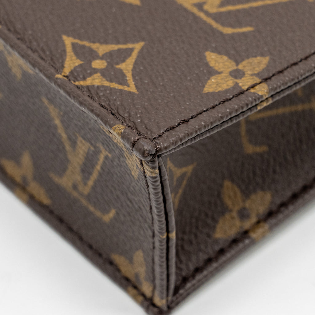 LOUIS VUITTON PETIT SAC PLAT MONOGRAM CANVAS GHW