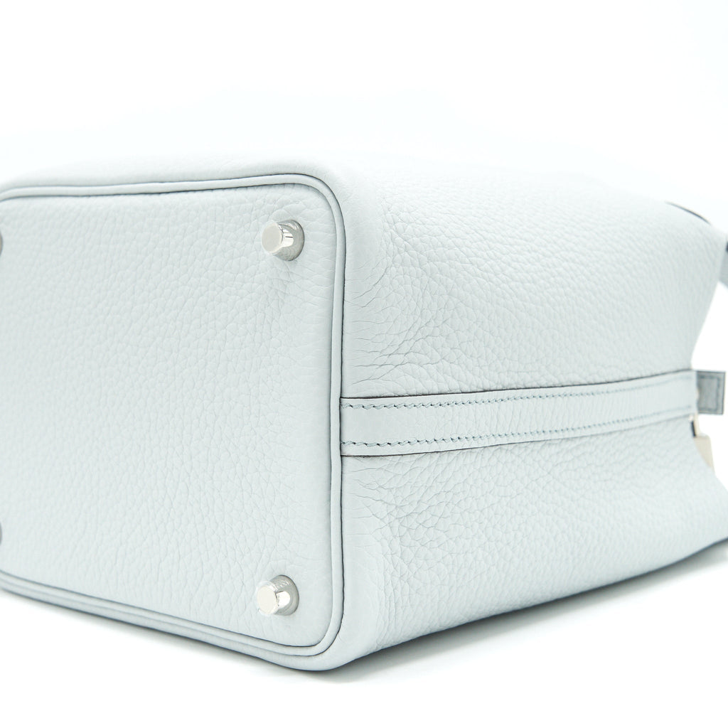 HERMES PICOTIN 18 LOCK BAG 08 BLUE PALE SHW