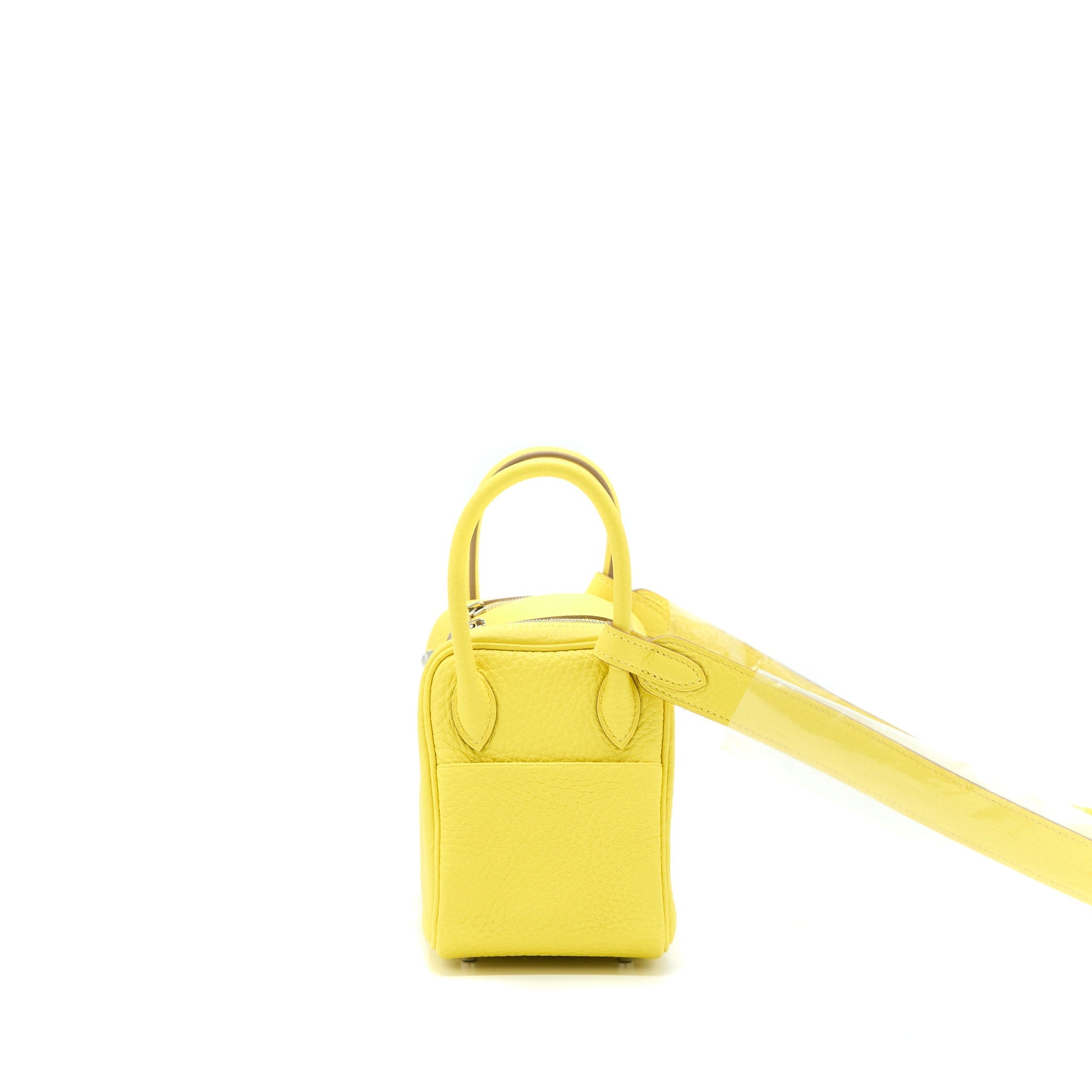 HERMES MINI LINDY CLEMENCE 9R LIME SHW