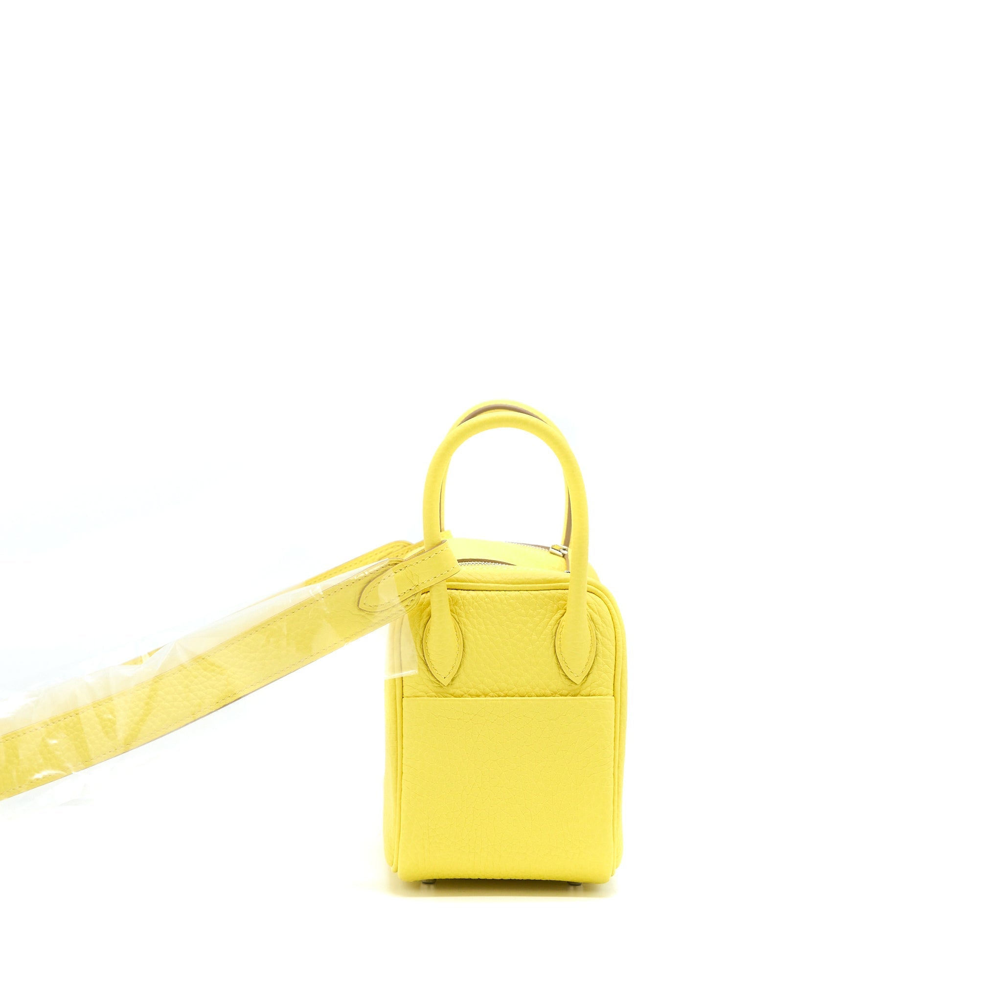 HERMES MINI LINDY CLEMENCE 9R LIME SHW
