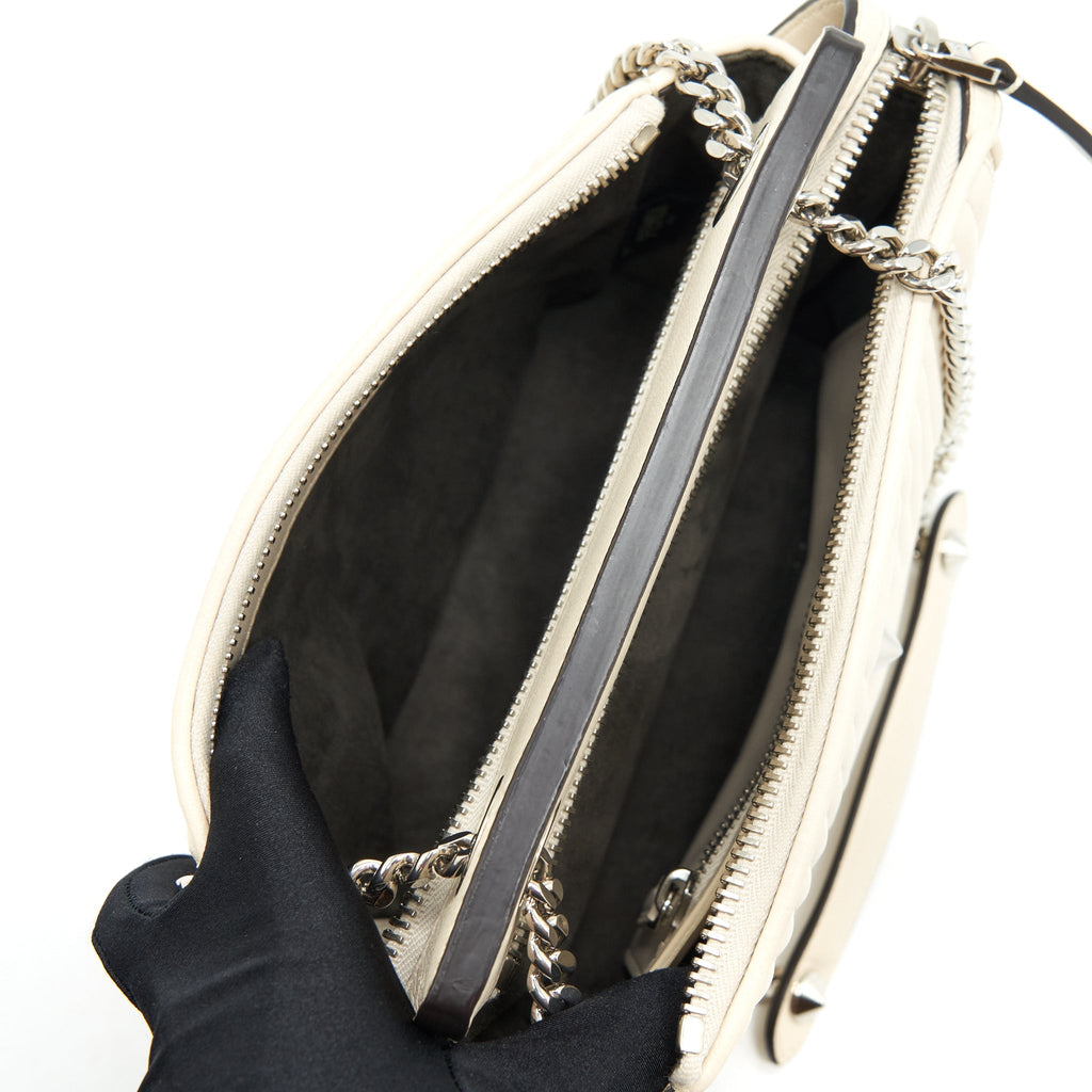 FENDI DOT COM BAG WHITE SHW