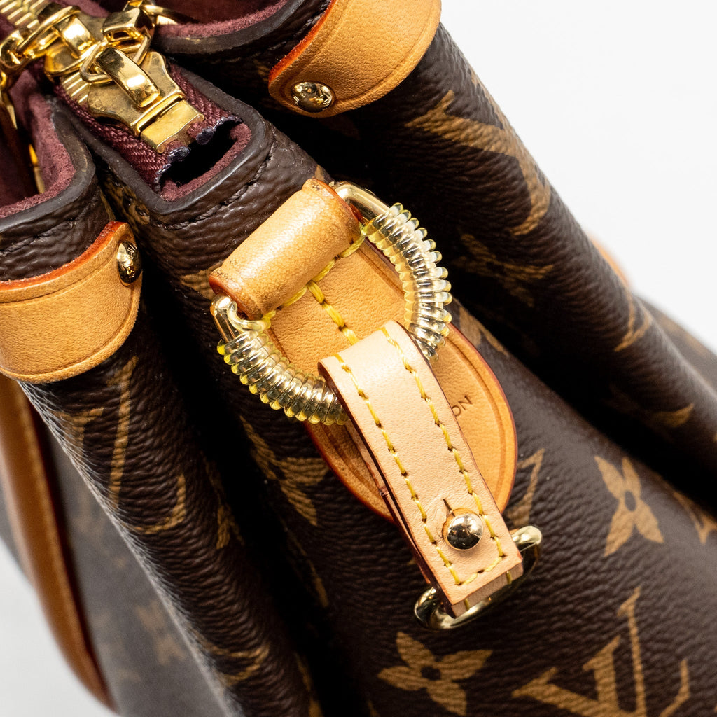 LOUIS VUITTON SOUFFLOT MM MONOGRAM CANVAS GHW