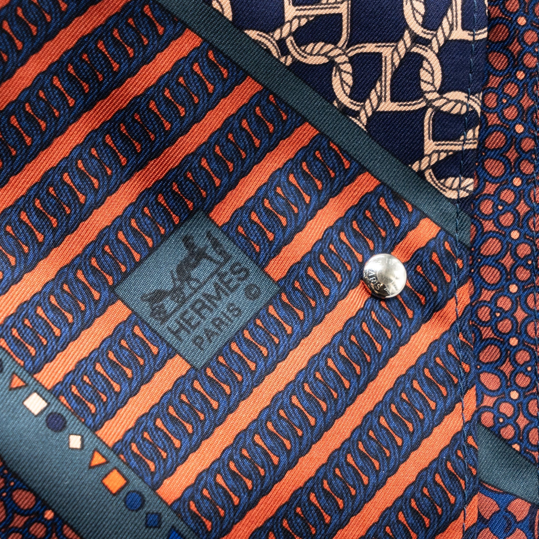HERMES FOURBI 25 POUCH CANVAS / LEATHER MULTICOLOUR SHW