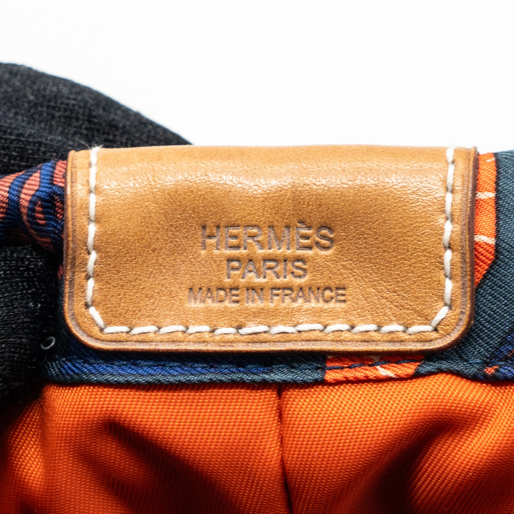 HERMES FOURBI 25 POUCH CANVAS / LEATHER MULTICOLOUR SHW