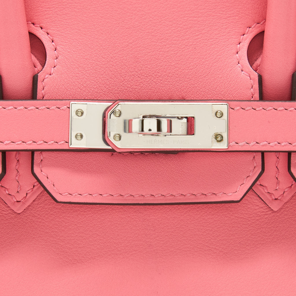HERMES BIRKIN 25 SWIFT K4 ROSE ETE SHW