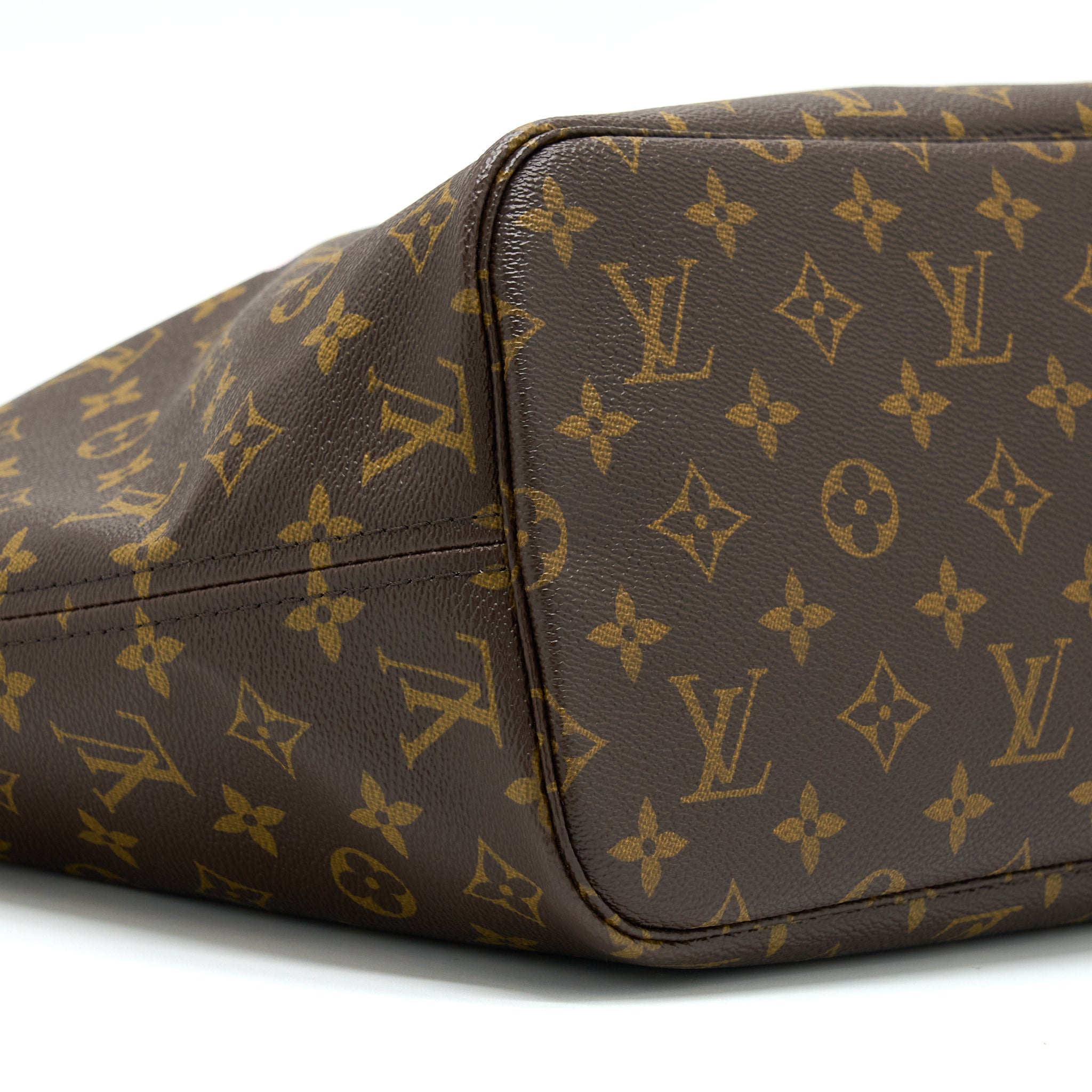 LOUIS VUITTON NEVERFULL MM SYDNEY LIMITED EDITION MONOGRAM CANVAS/PINK GHW