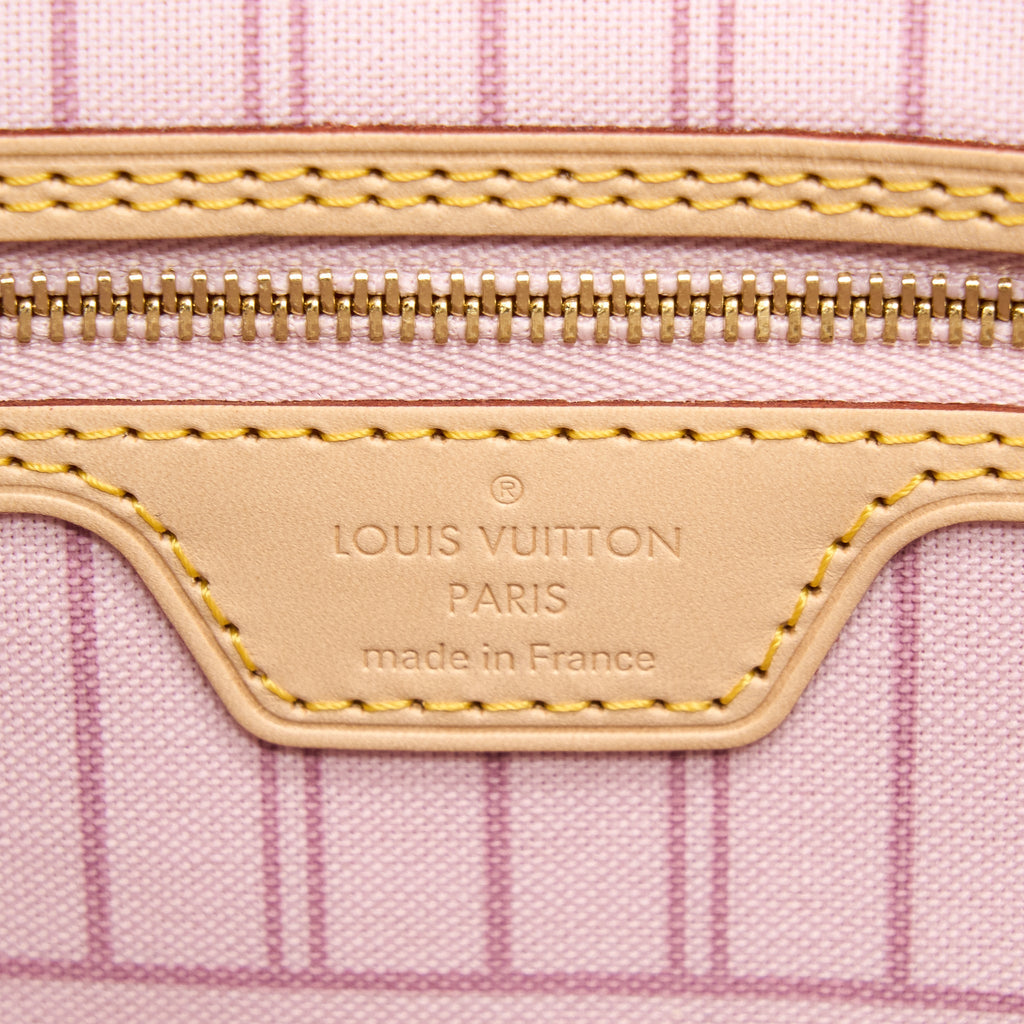LOUIS VUITTON NEVERFULL MM SYDNEY LIMITED EDITION MONOGRAM CANVAS/PINK GHW