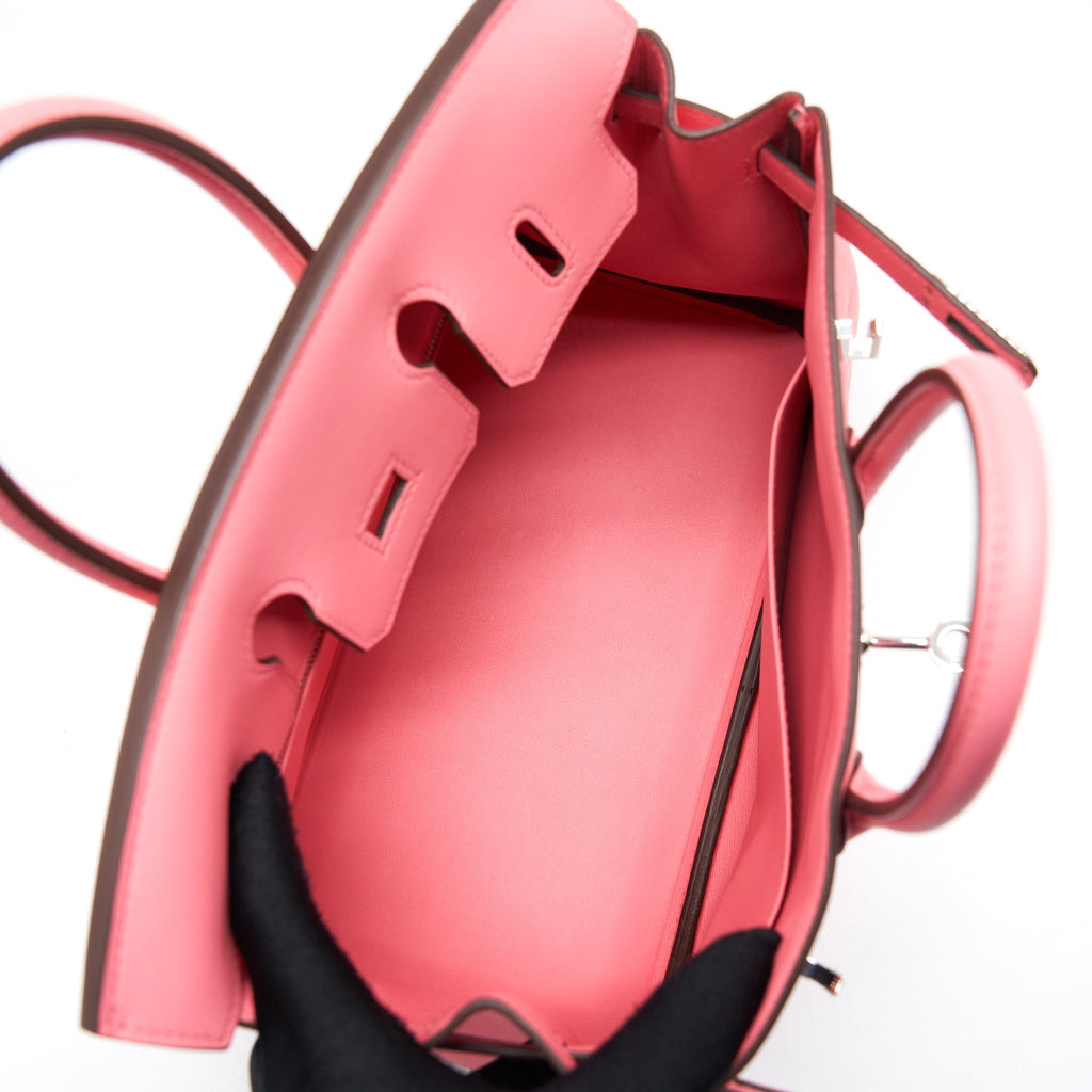 HERMES BIRKIN 25 SWIFT K4 ROSE ETE SHW