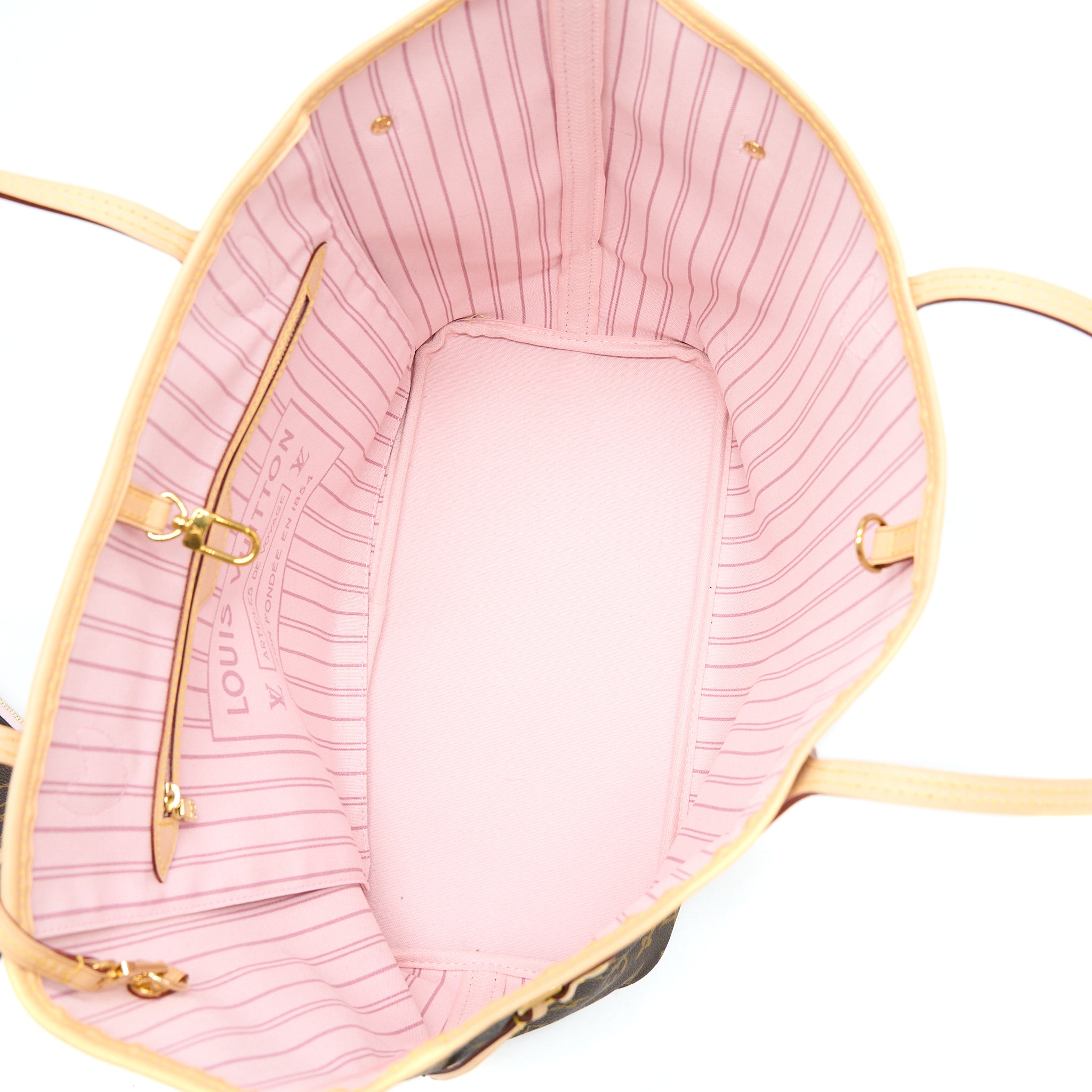 LOUIS VUITTON NEVERFULL MM SYDNEY LIMITED EDITION MONOGRAM CANVAS/PINK GHW
