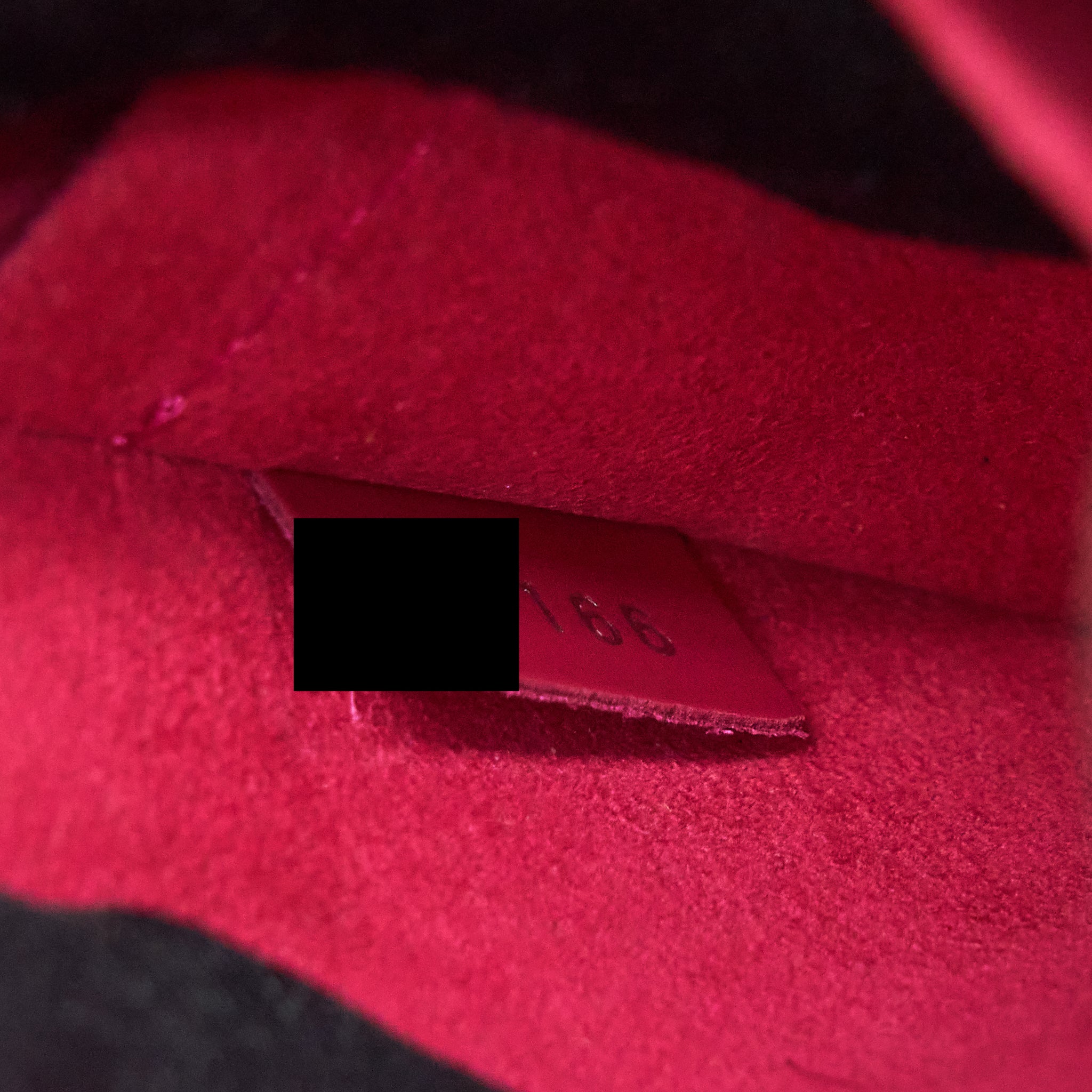 LOUIS VUITTON LOUISE BAG EPI PINK SHW