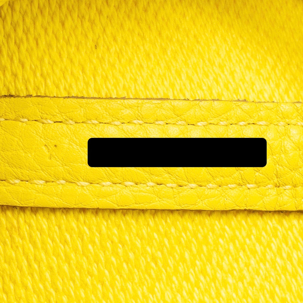 HERMES GARDEN PARTY 30 CANVAS / NEGONDA CITRON/LIME SHW