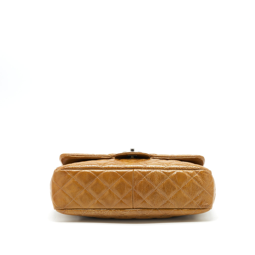 CHANEL SEASONAL FLAP BAG CARAMEL SHW