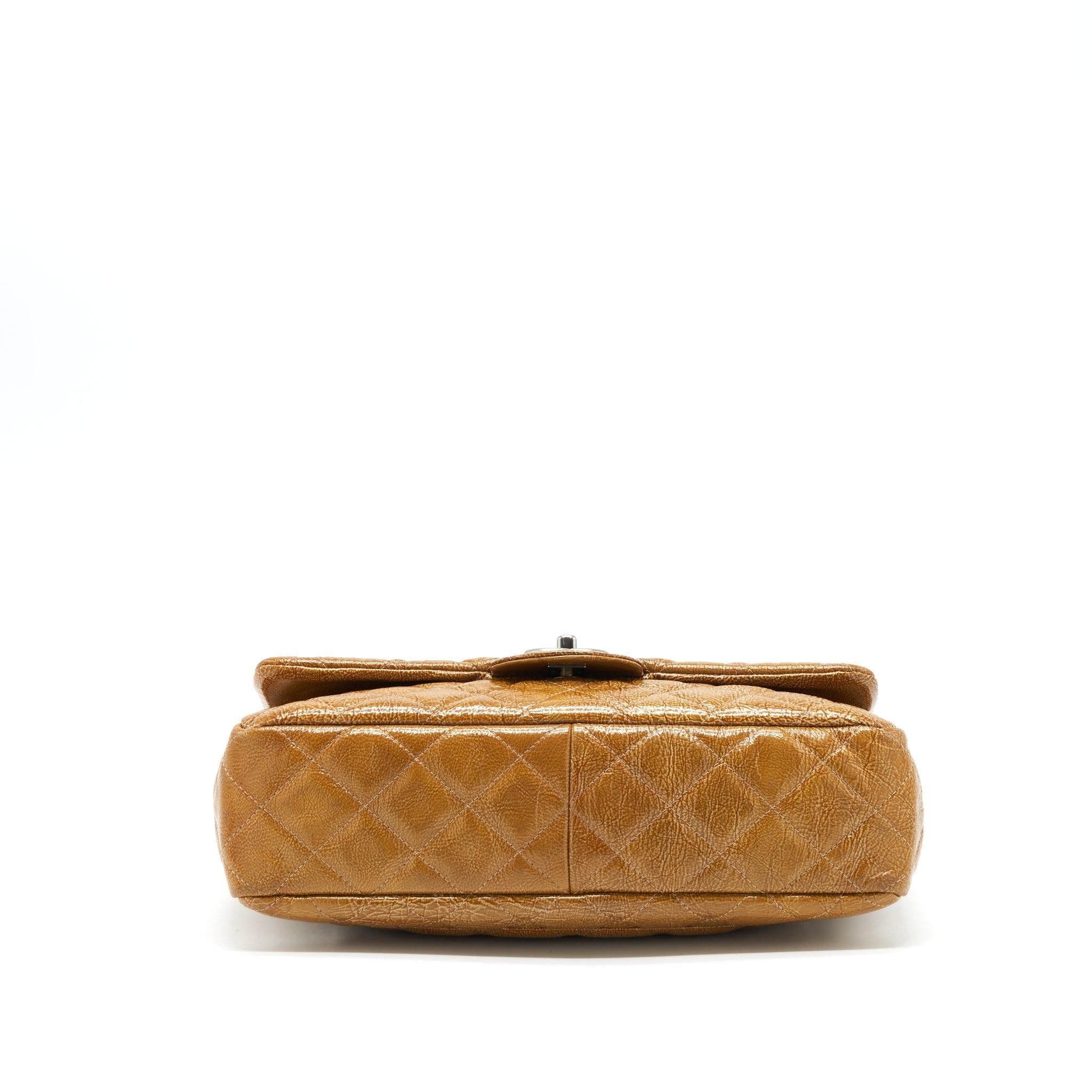CHANEL SEASONAL FLAP BAG CARAMEL SHW