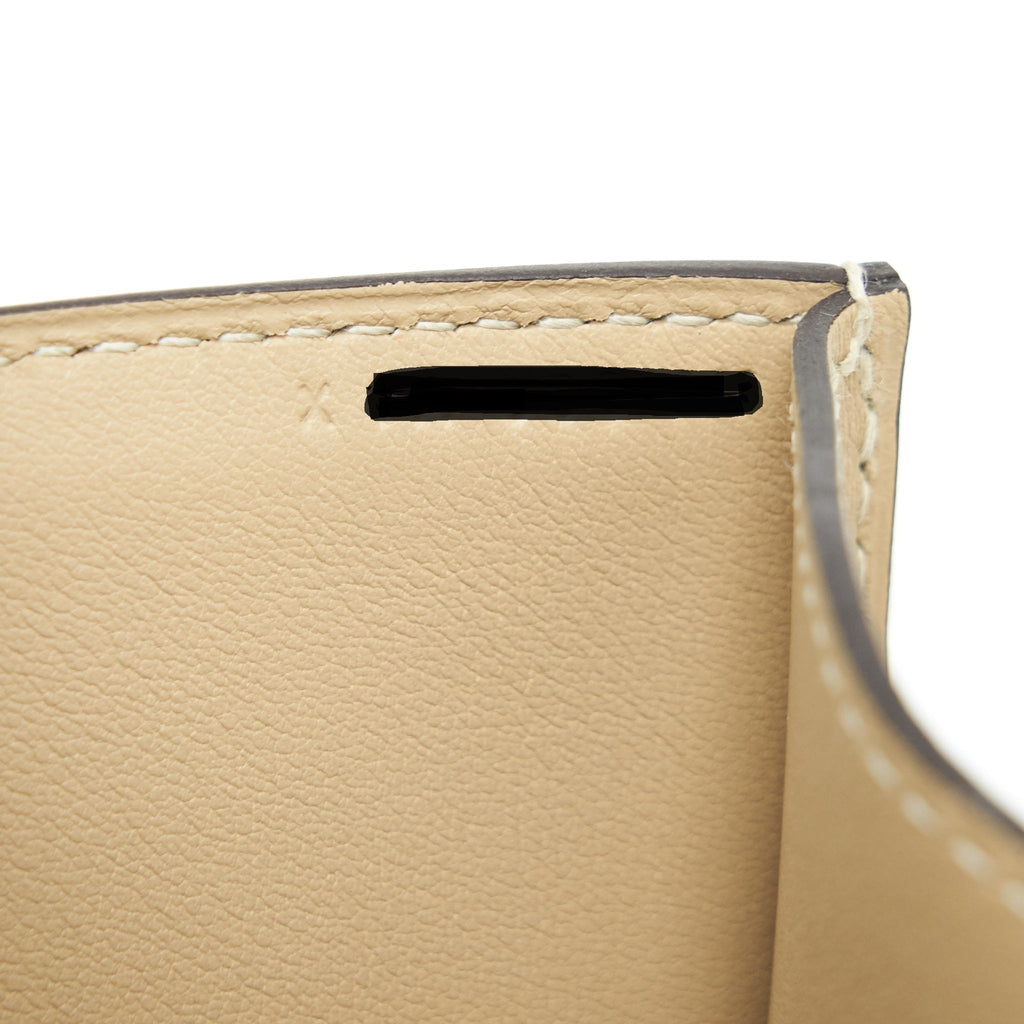 HERMES POCHETTE MEDOR 23 SWIFT LEATHER TRENCH SHW