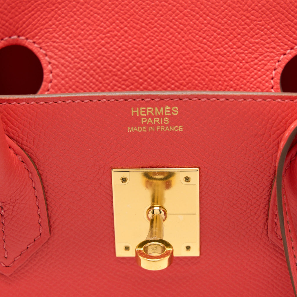 HERMES BIRKIN 30 EPSOM T5 ROSE JAIPUR GHW