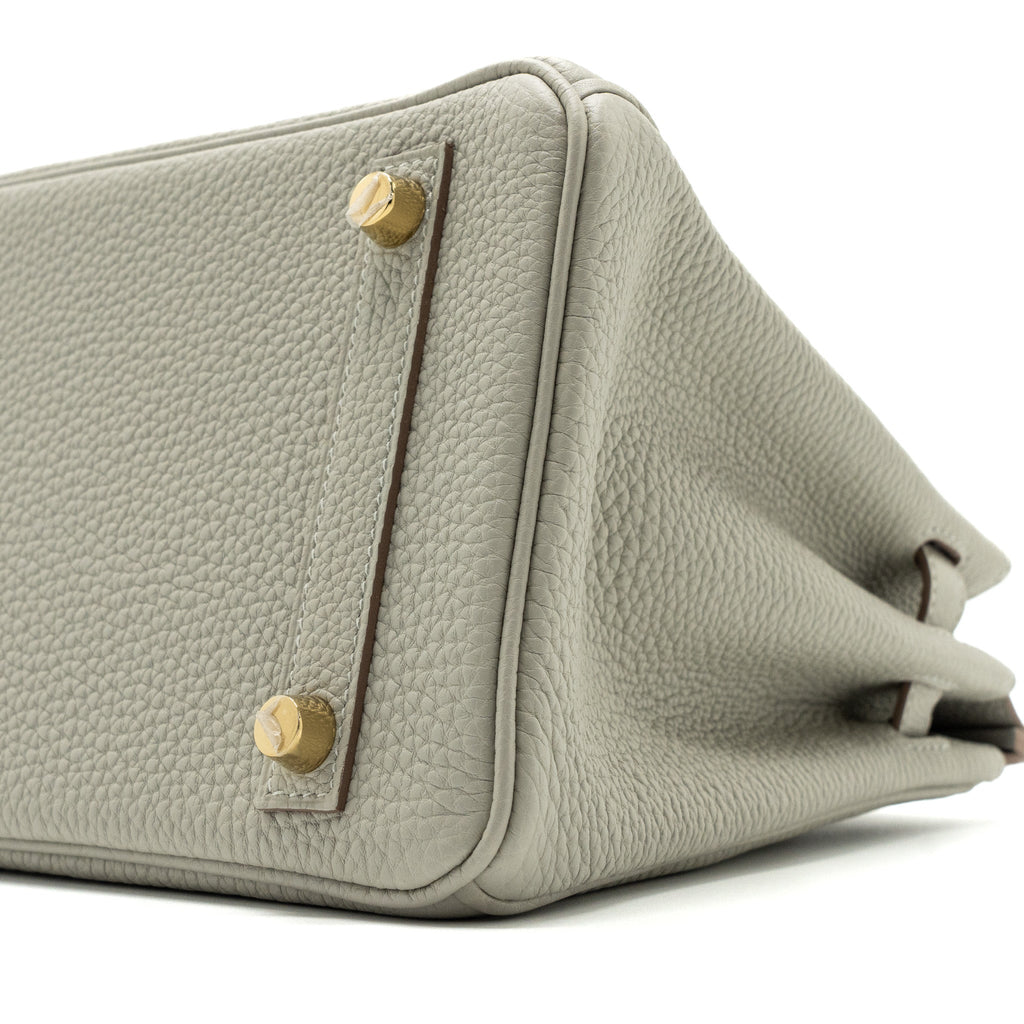 HERMES BIRKIN 25 TOGO GRIS PERLE GHW