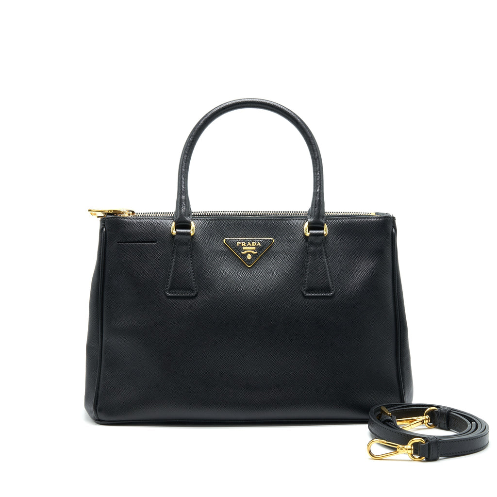 PRADA SAFFIANO TOTE BAG IN BLACK