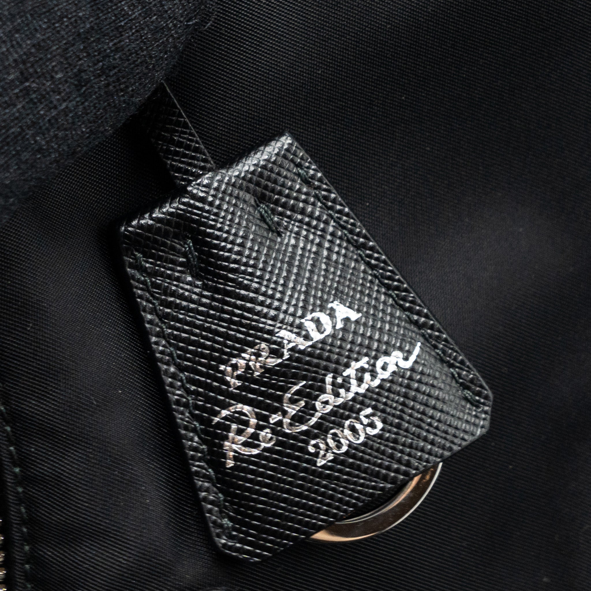 PRADA RE-EDITION 2005 RE-NYLON BAG BLACK SHW
