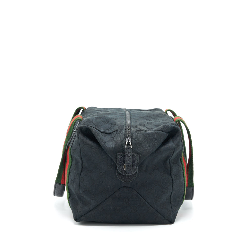 GUCCI TOTE FABRIC GG SUPREME BLACK