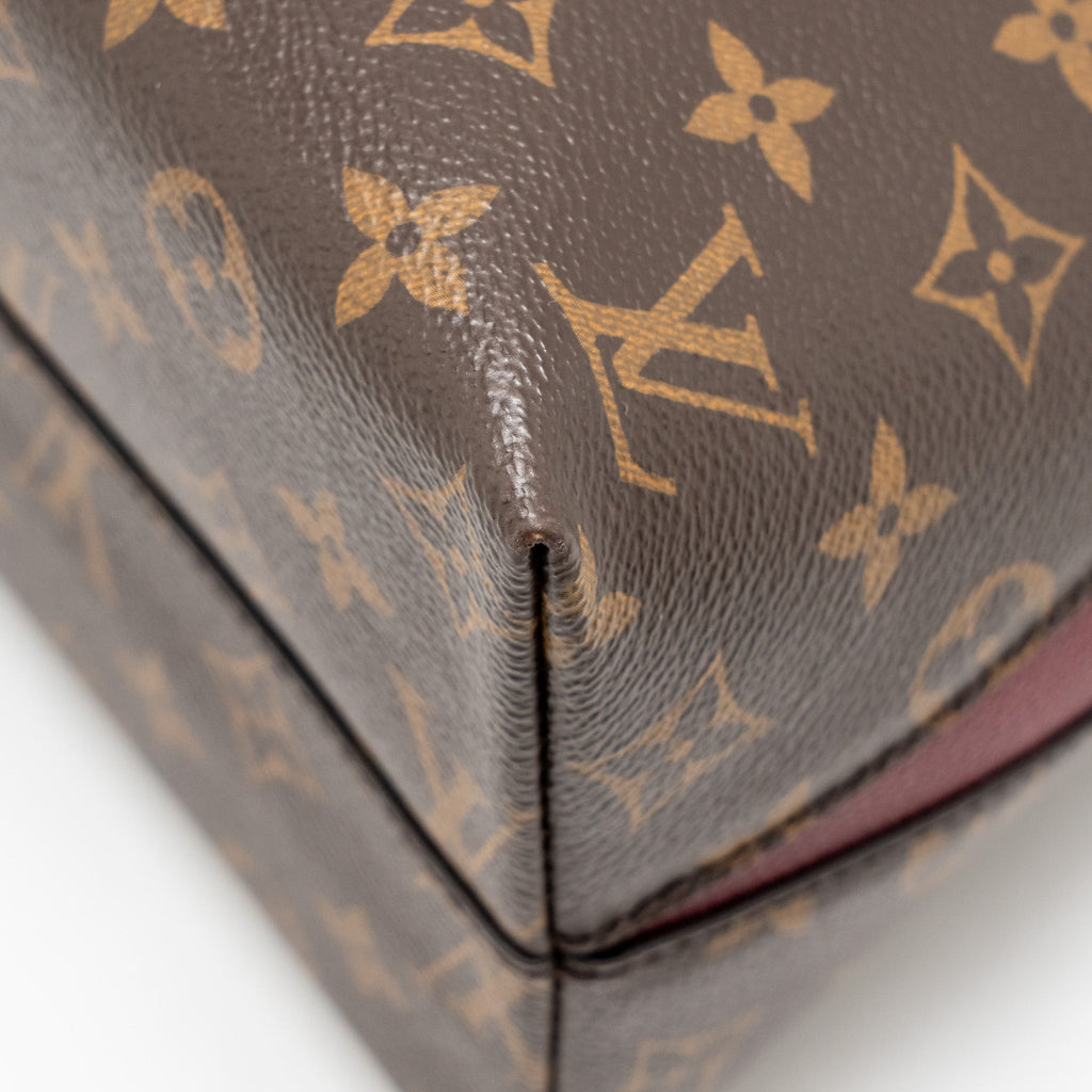 LOUIS VUITTON ALMA B’N’B BAG MONOGRAM CANVAS RASPBERRY GHW