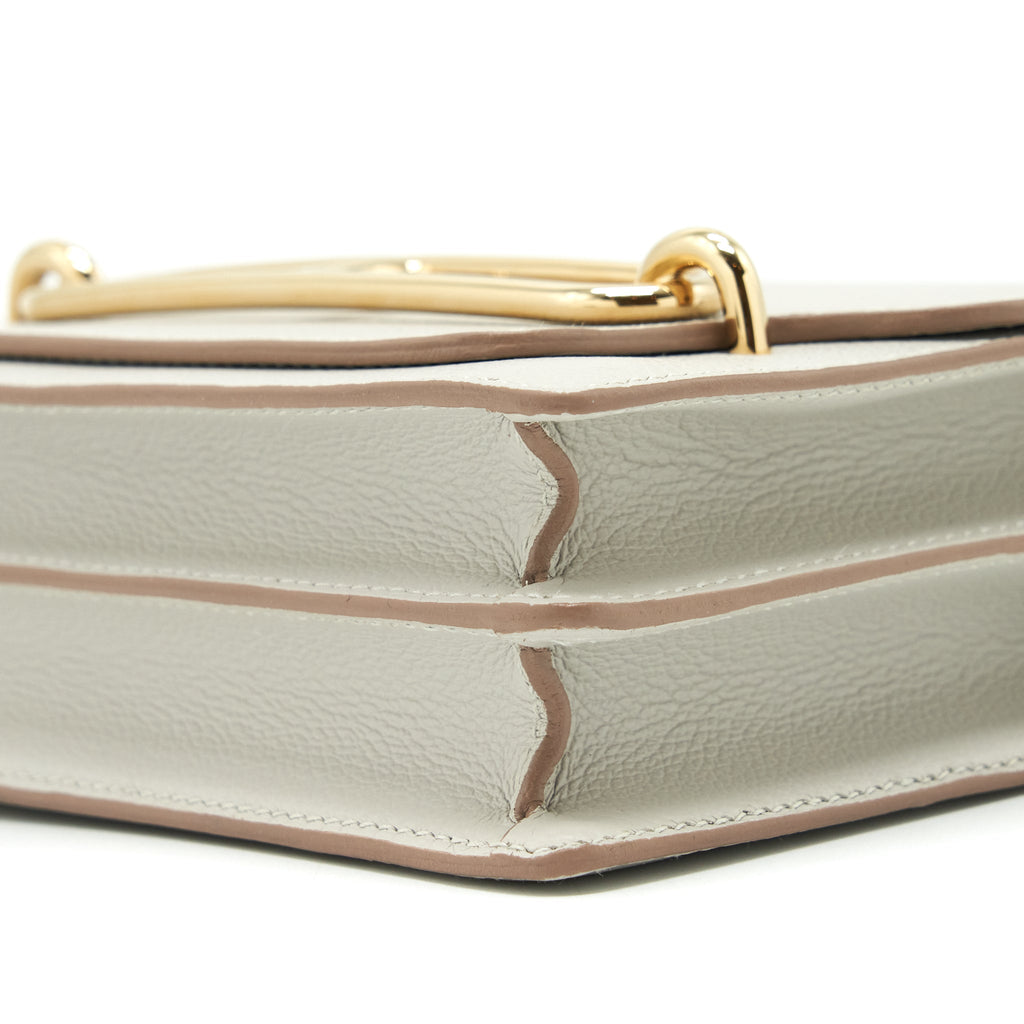 HERMES ROULIS MINI EVERCOLOR GRIS PEARL GHW