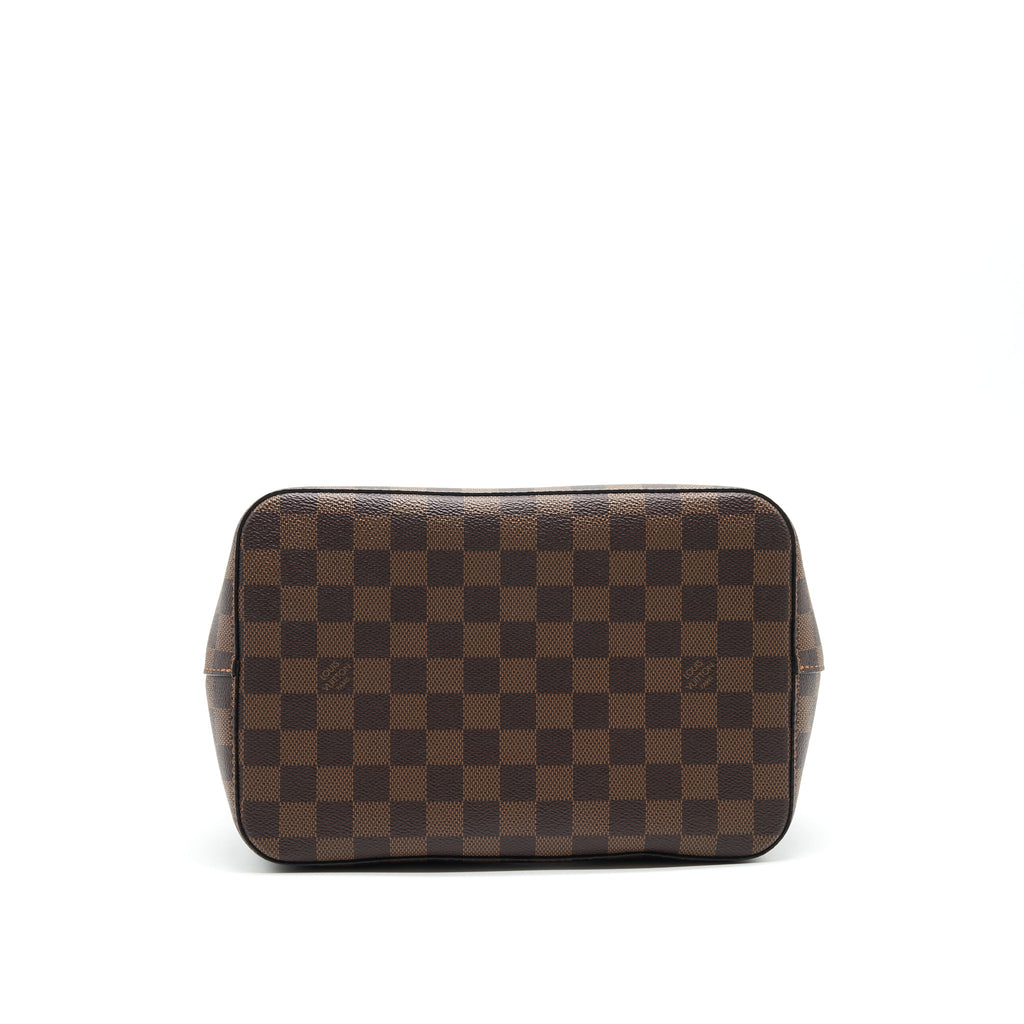 LOUIS VUITTON NEO NOE IN DAMIER EBENE/YELLOW