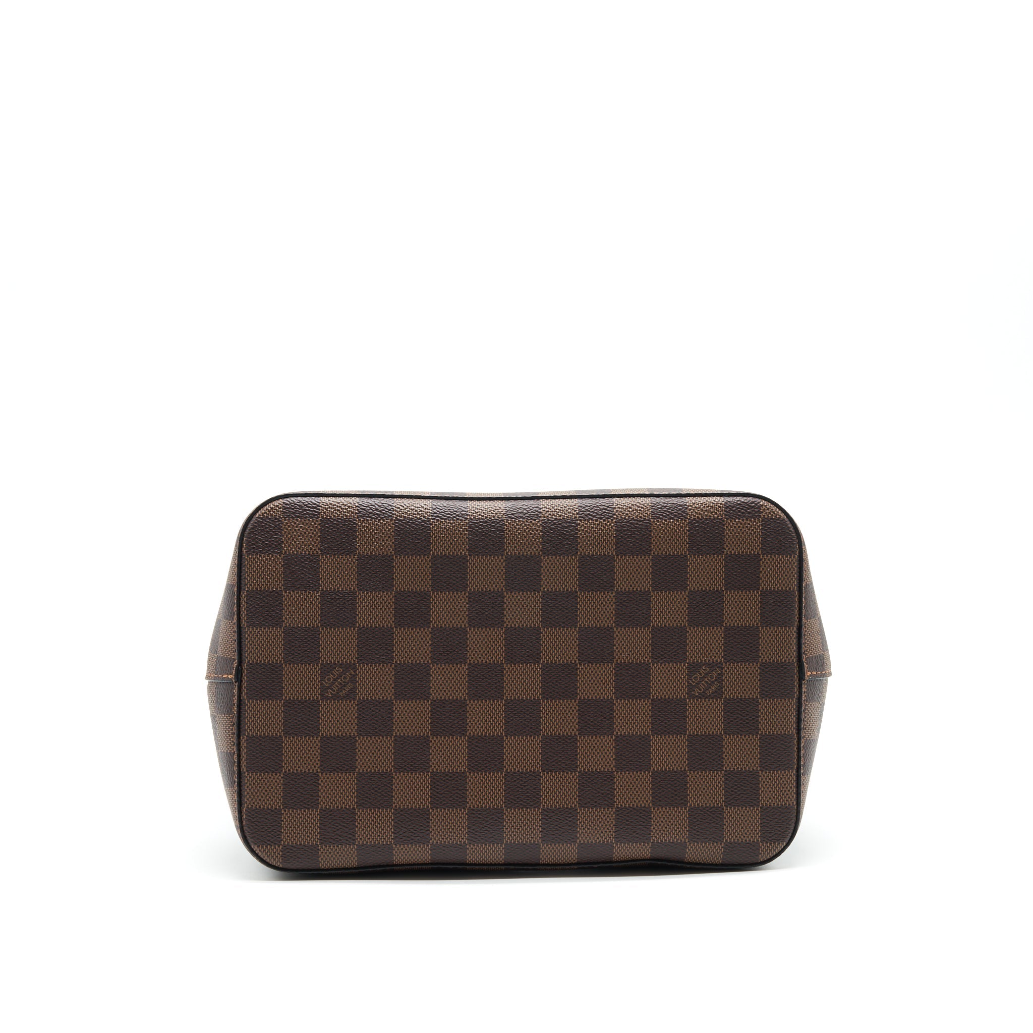 LOUIS VUITTON NEO NOE IN DAMIER EBENE/YELLOW