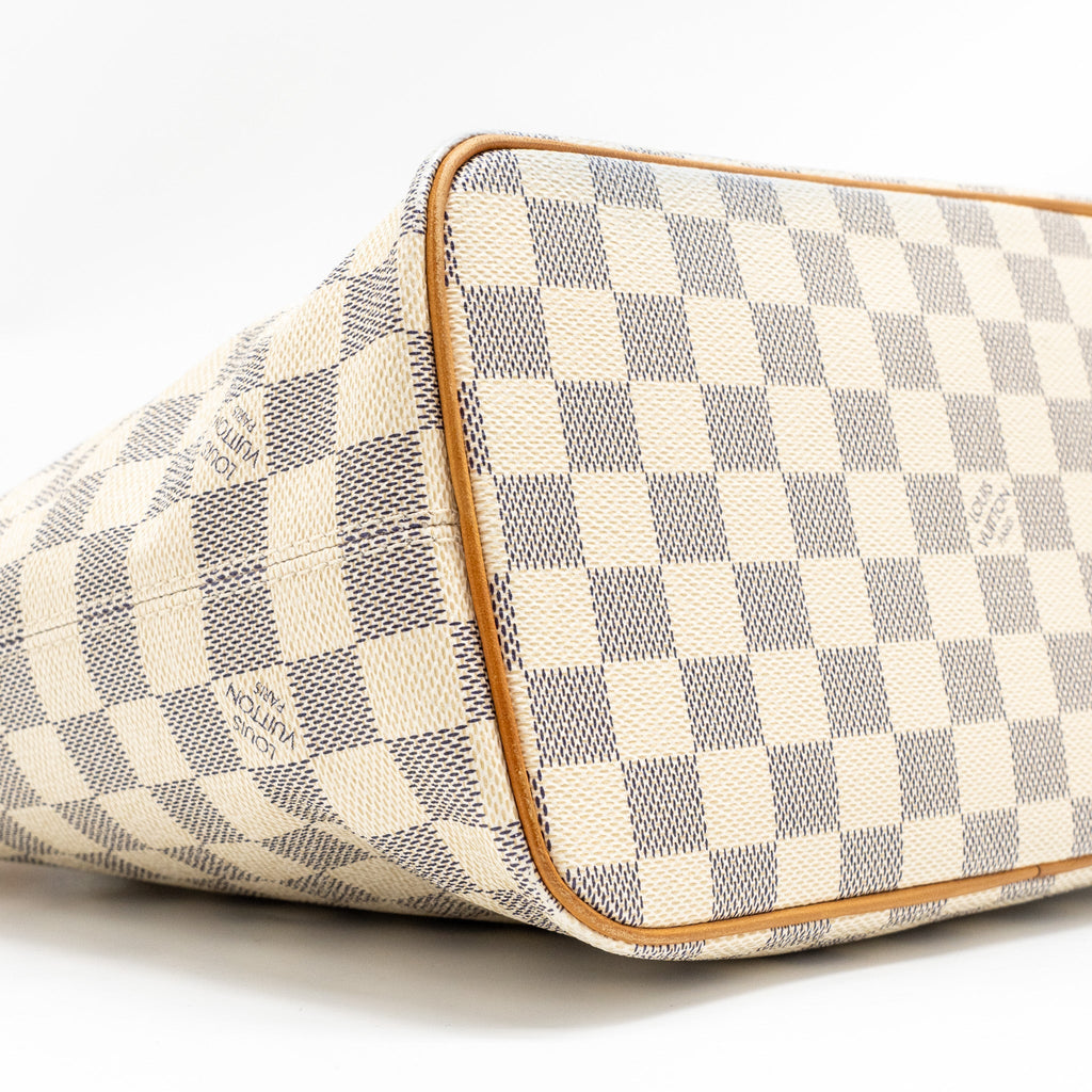 LOUIS VUITTON SALEYA MM DAMIER AZUR CANVAS GHW