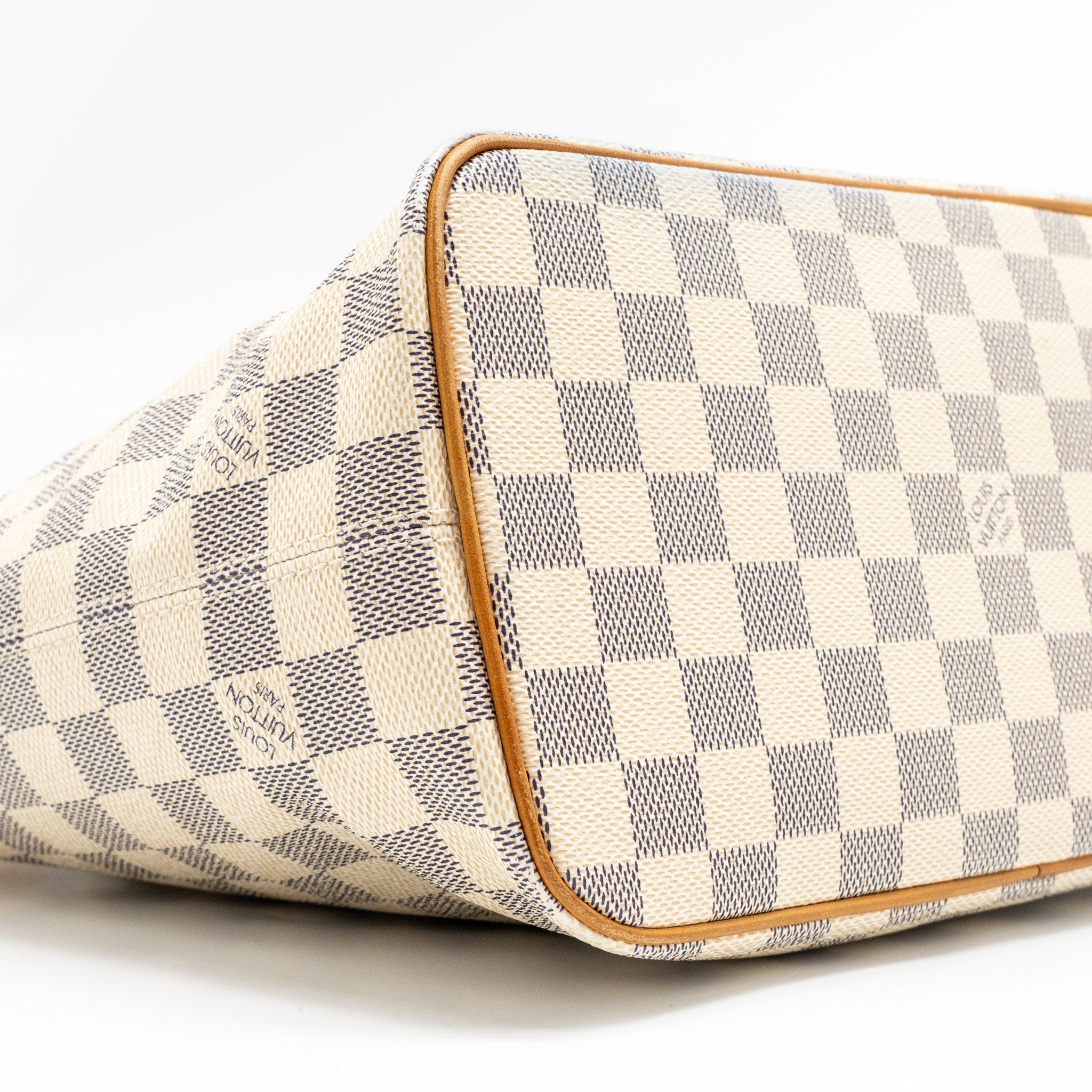 LOUIS VUITTON SALEYA MM DAMIER AZUR CANVAS GHW