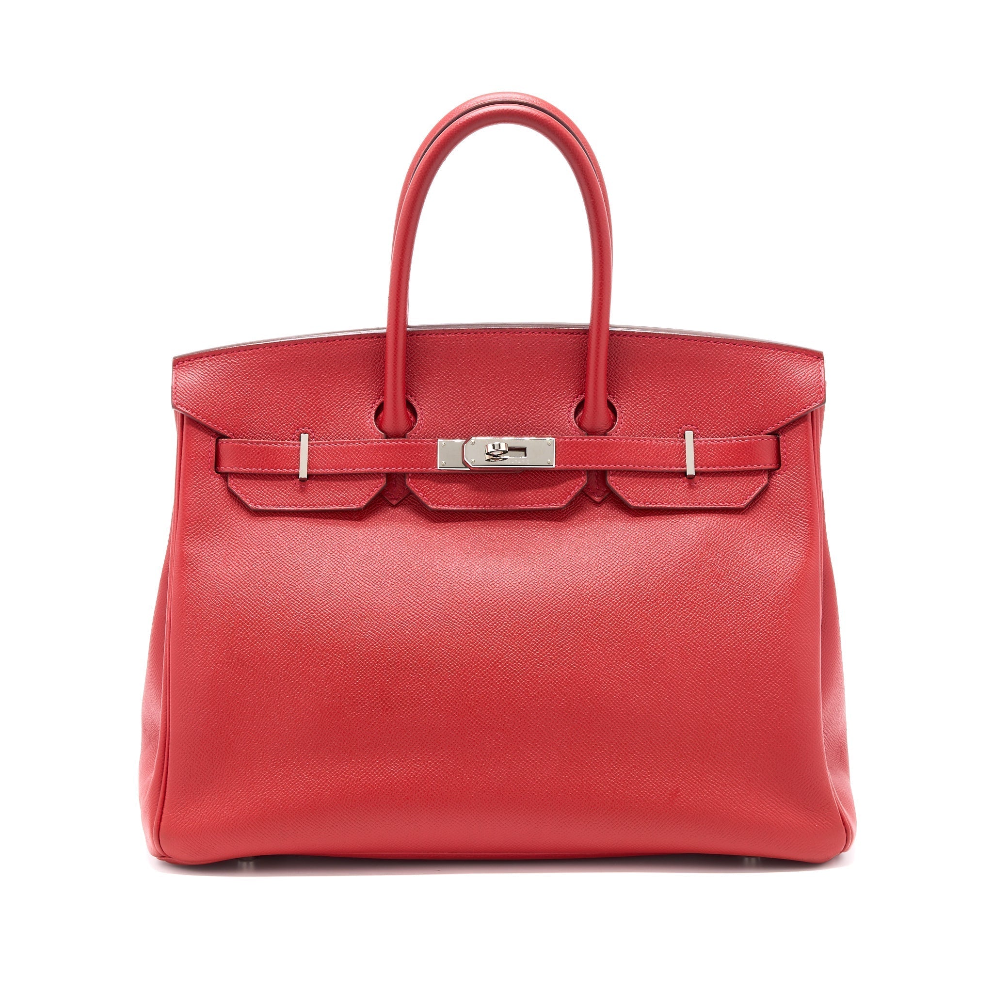 HERMES BIRKIN 35 EPSOM RED SHW