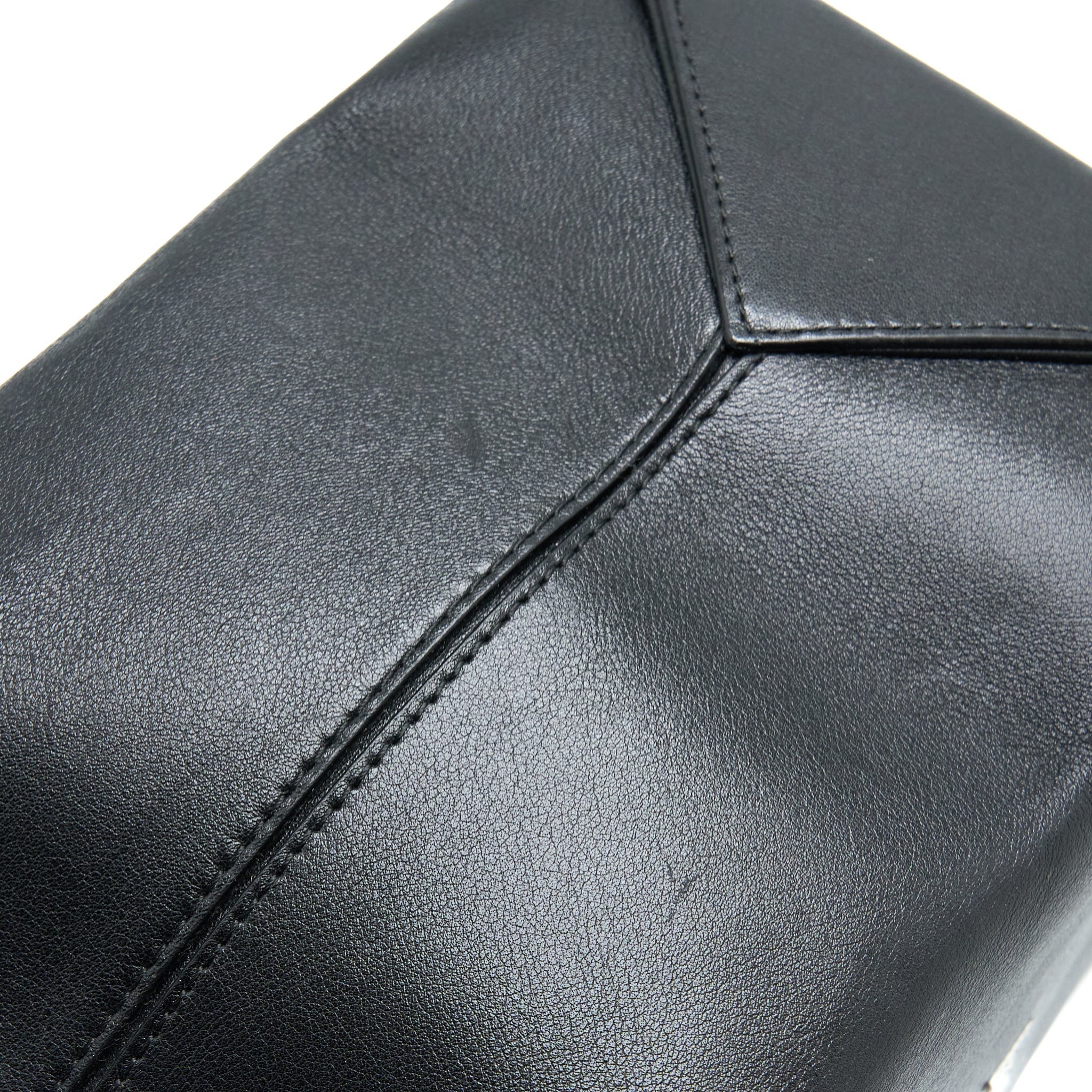 CHANEL VINTAGE CAMBON TOTE BAG CALFSKIN BLACK SHW