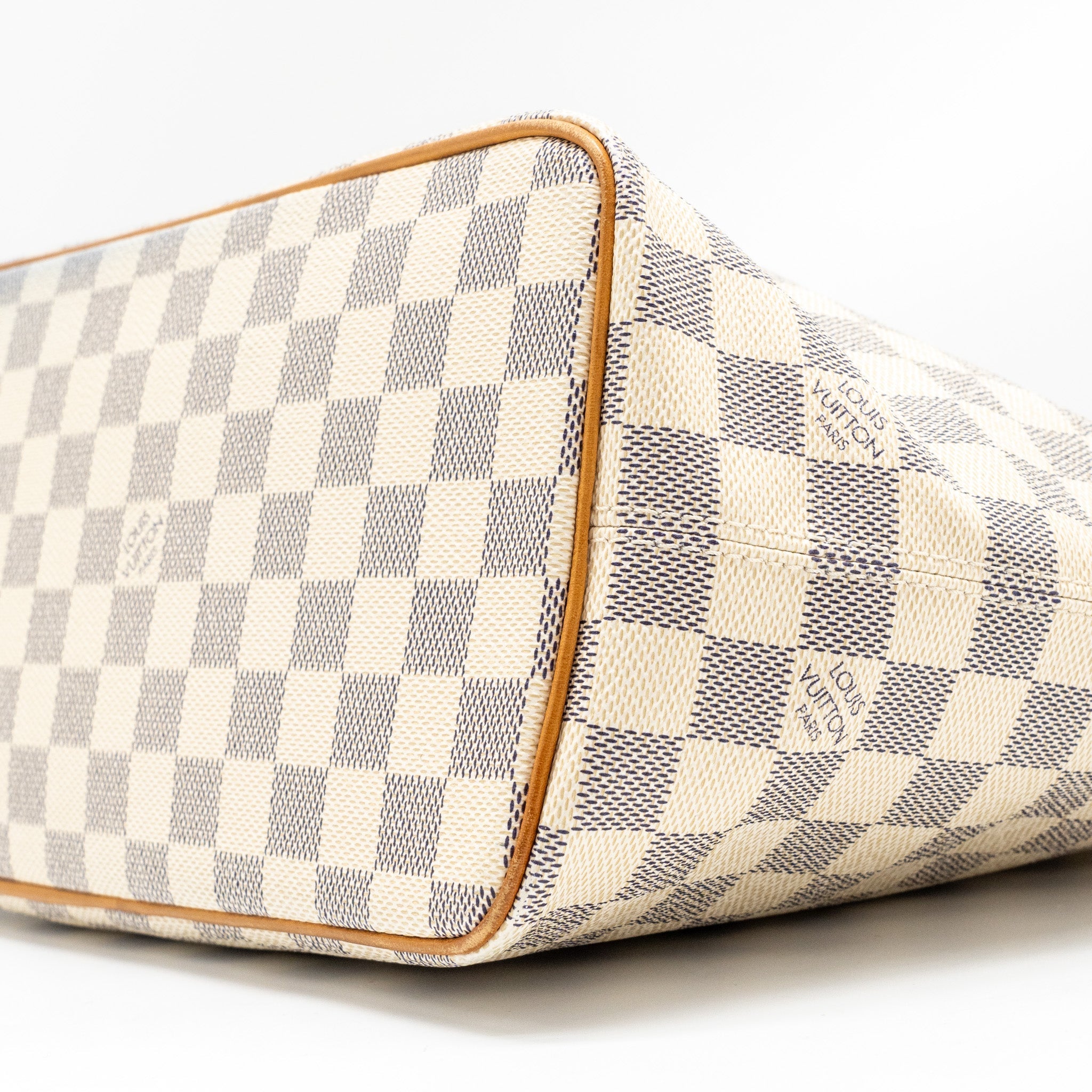 LOUIS VUITTON SALEYA MM DAMIER AZUR CANVAS GHW