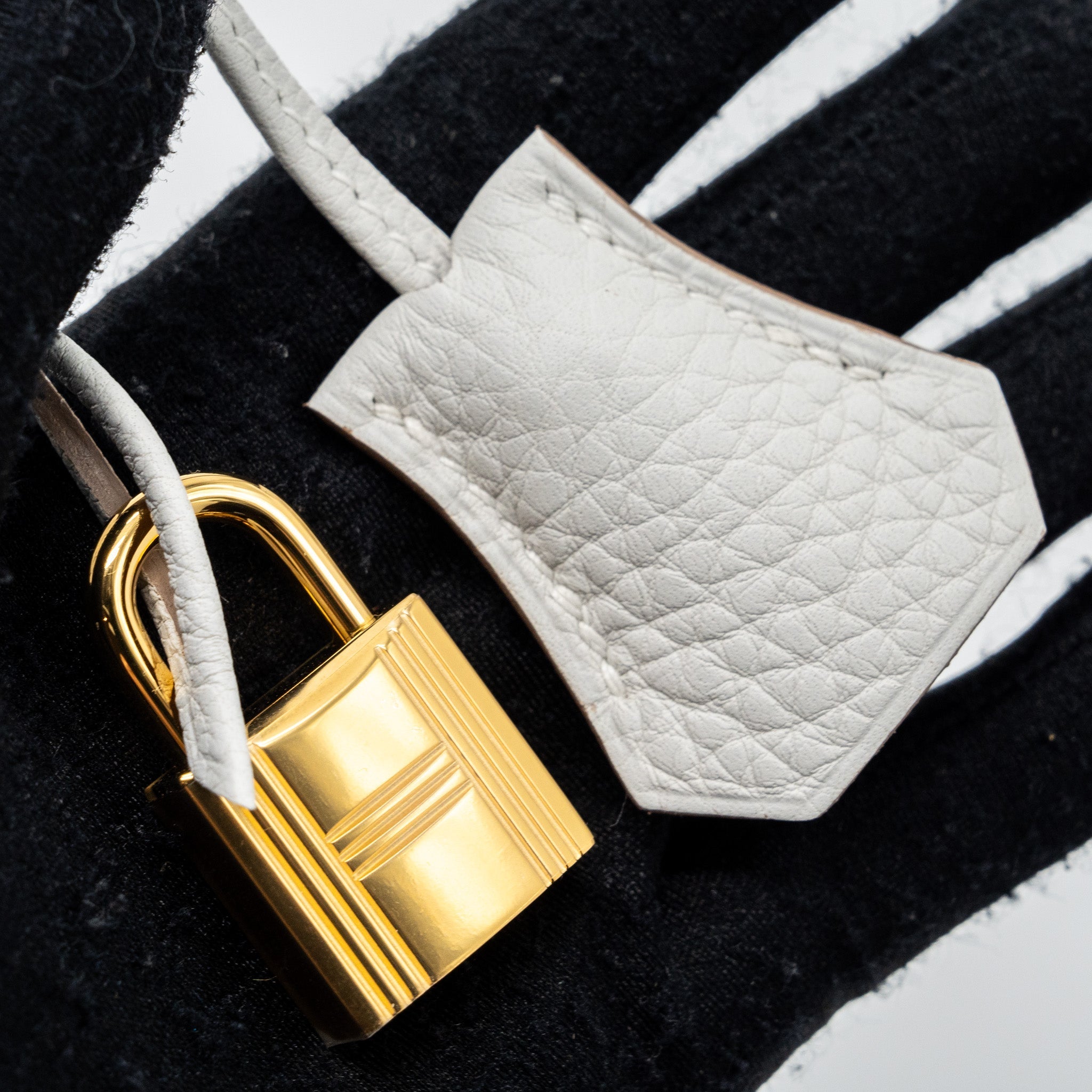 HERMES BIRKIN 25 TOGO M4 GRIS PALE GHW