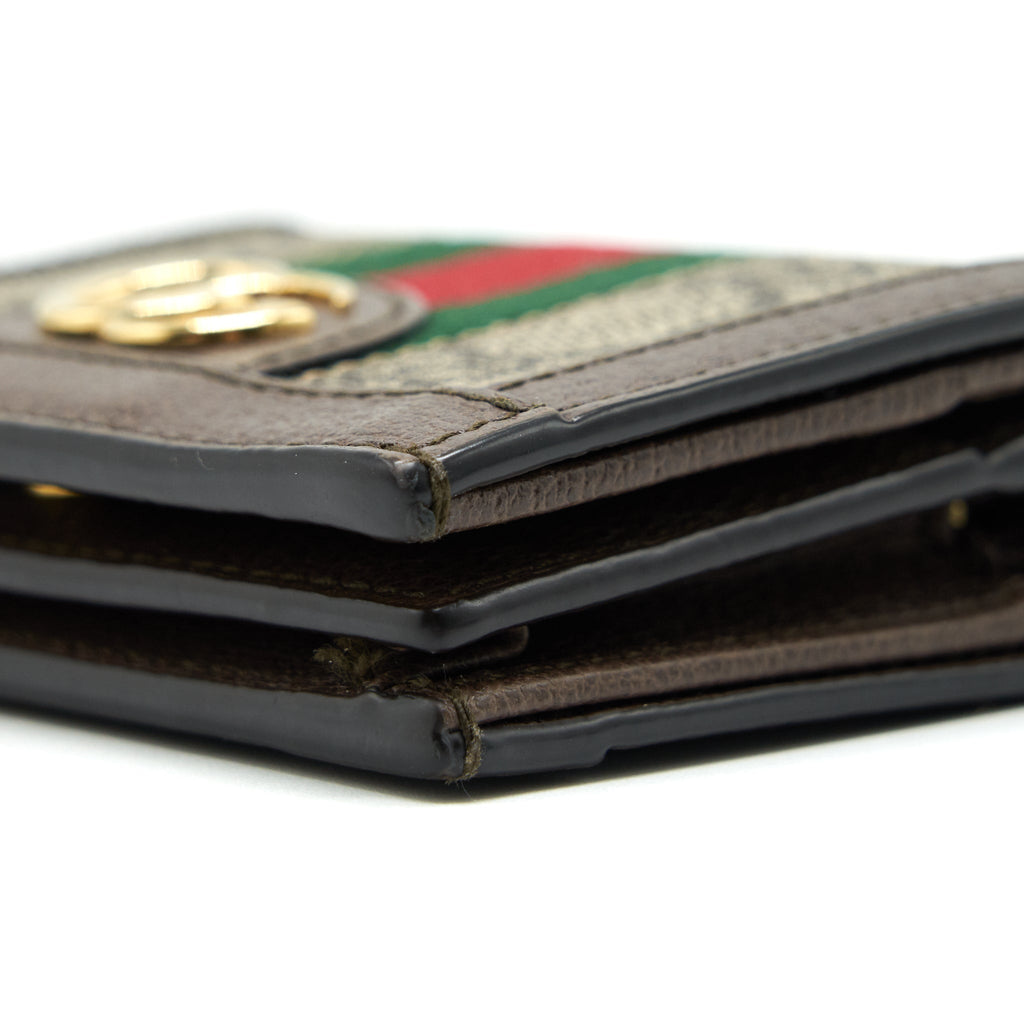 GUCCI GG CANVAS BI FOLD WALLET