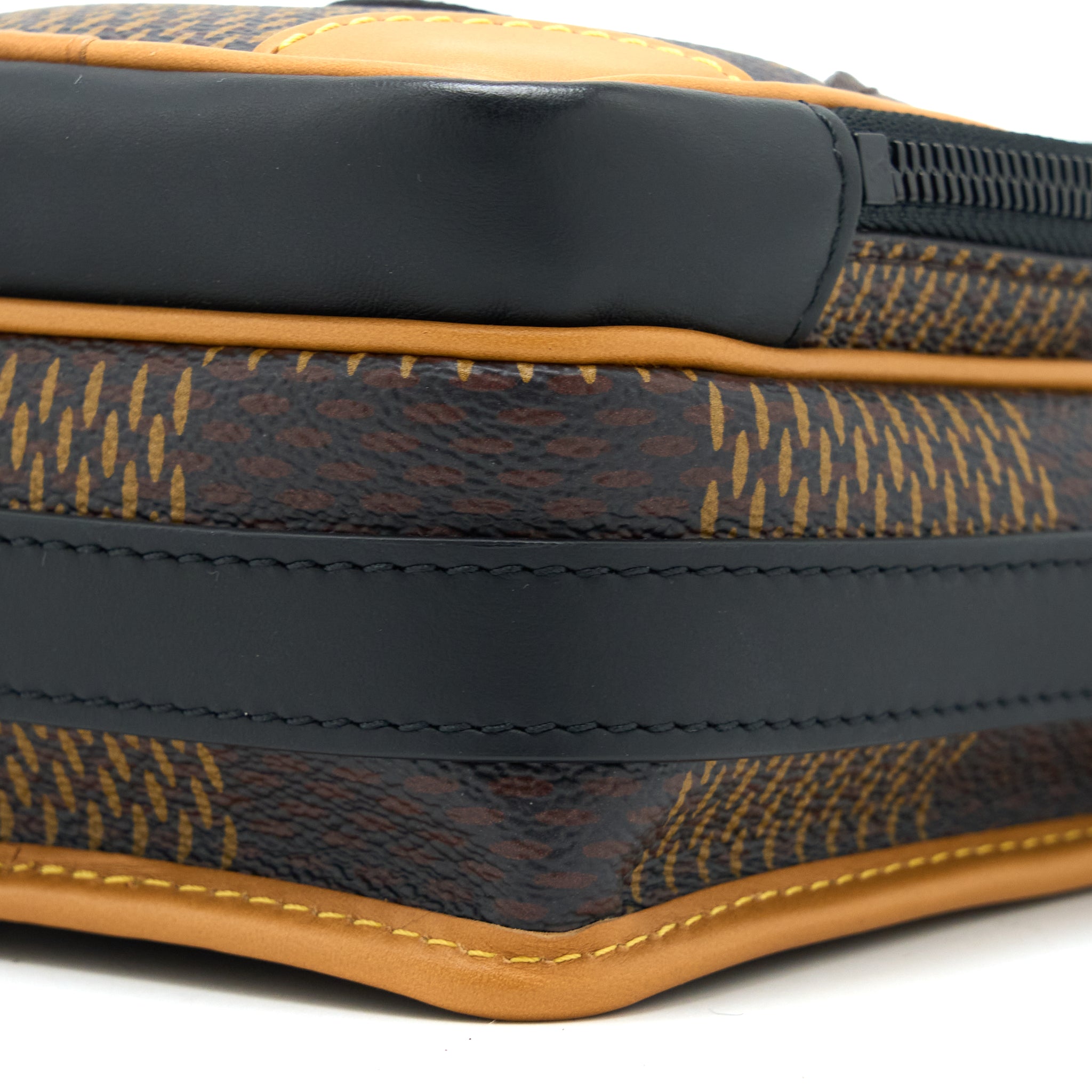 LOUIS VUITTON X NIGO AMAZON SLING BAG MONOGRAM CANVAS BLACK HARDWARE