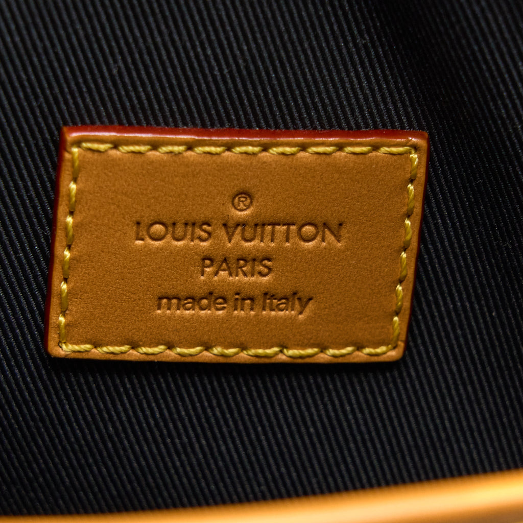 LOUIS VUITTON X NIGO AMAZON SLING BAG MONOGRAM CANVAS BLACK HARDWARE