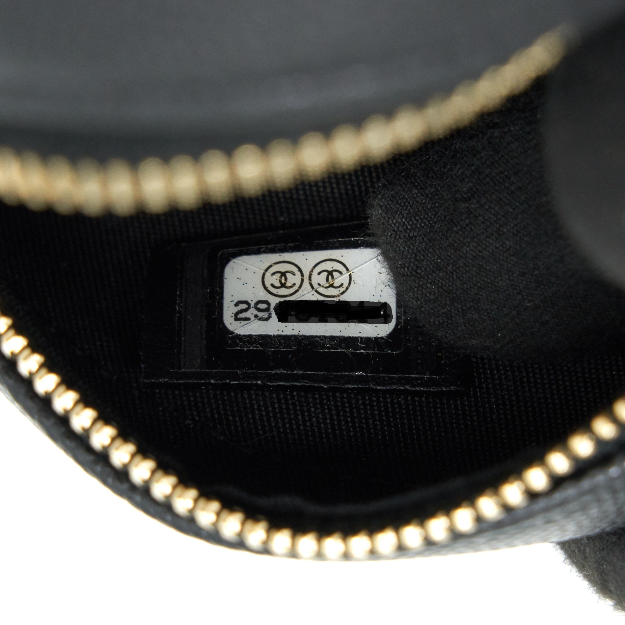 CHANEL TOP HANDLE CAVIAR ROUND CLUTCH WITH CHAIN BLACK GHW